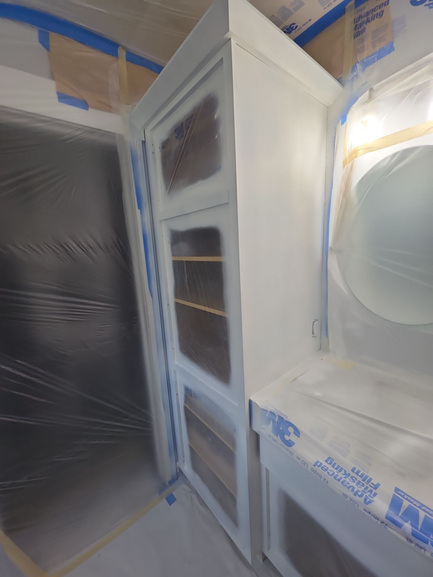 Bathroom Vanity Cabinet Refinishing Completed in Spring Lake, Michigan by Gordon Painting