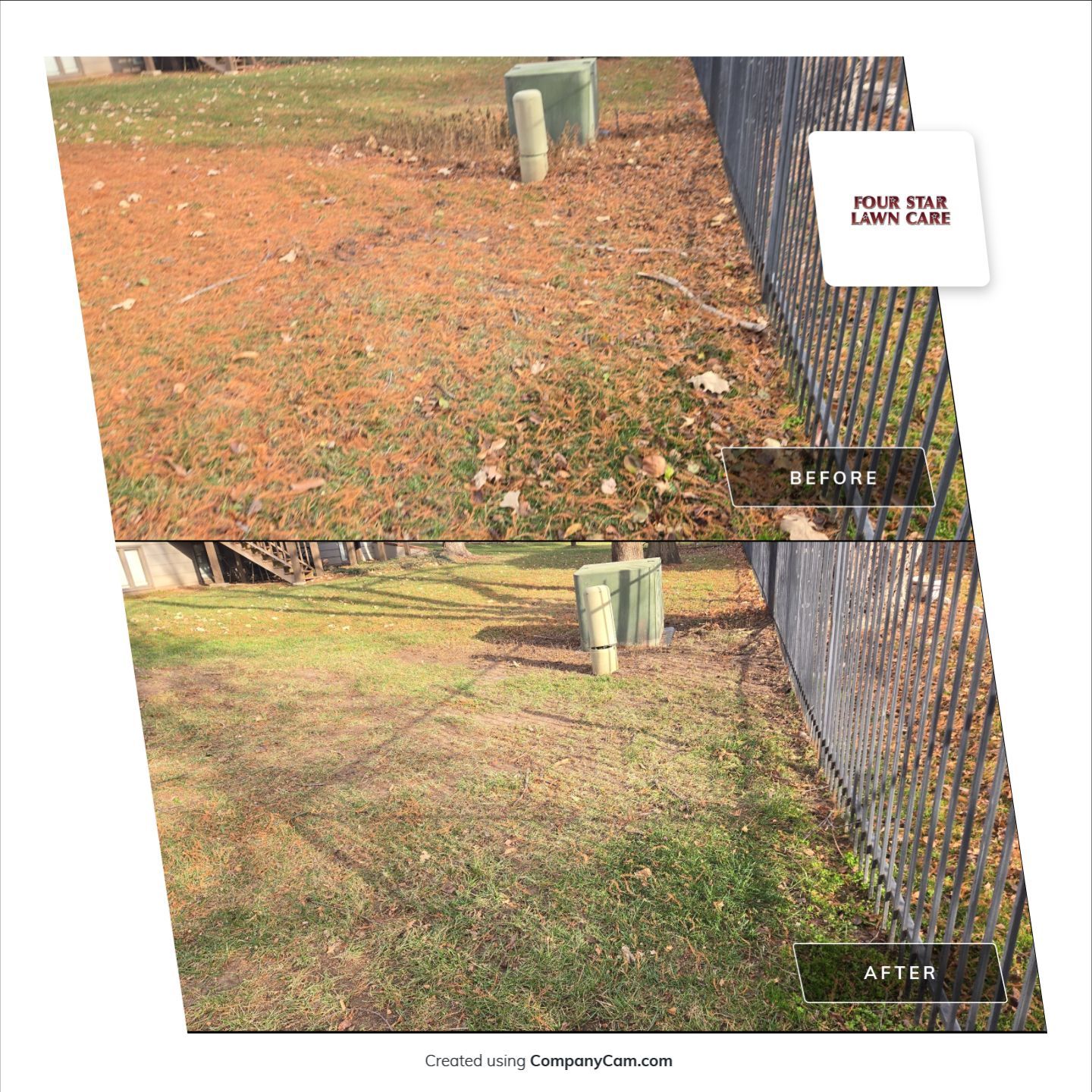 Project in Wichita by Four Star Lawn Care