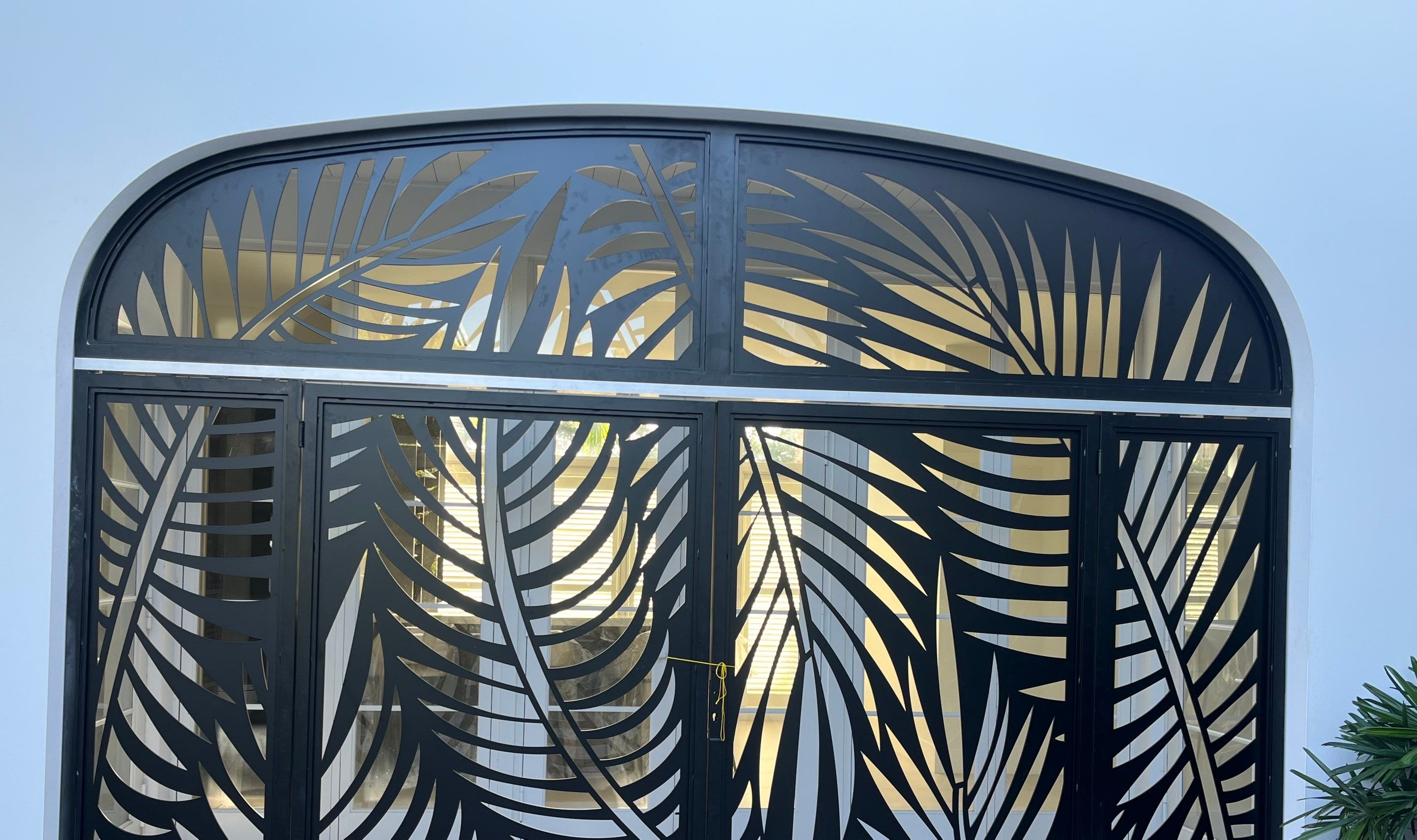 Custom Home in Coral Gables by Toledo Iron Works