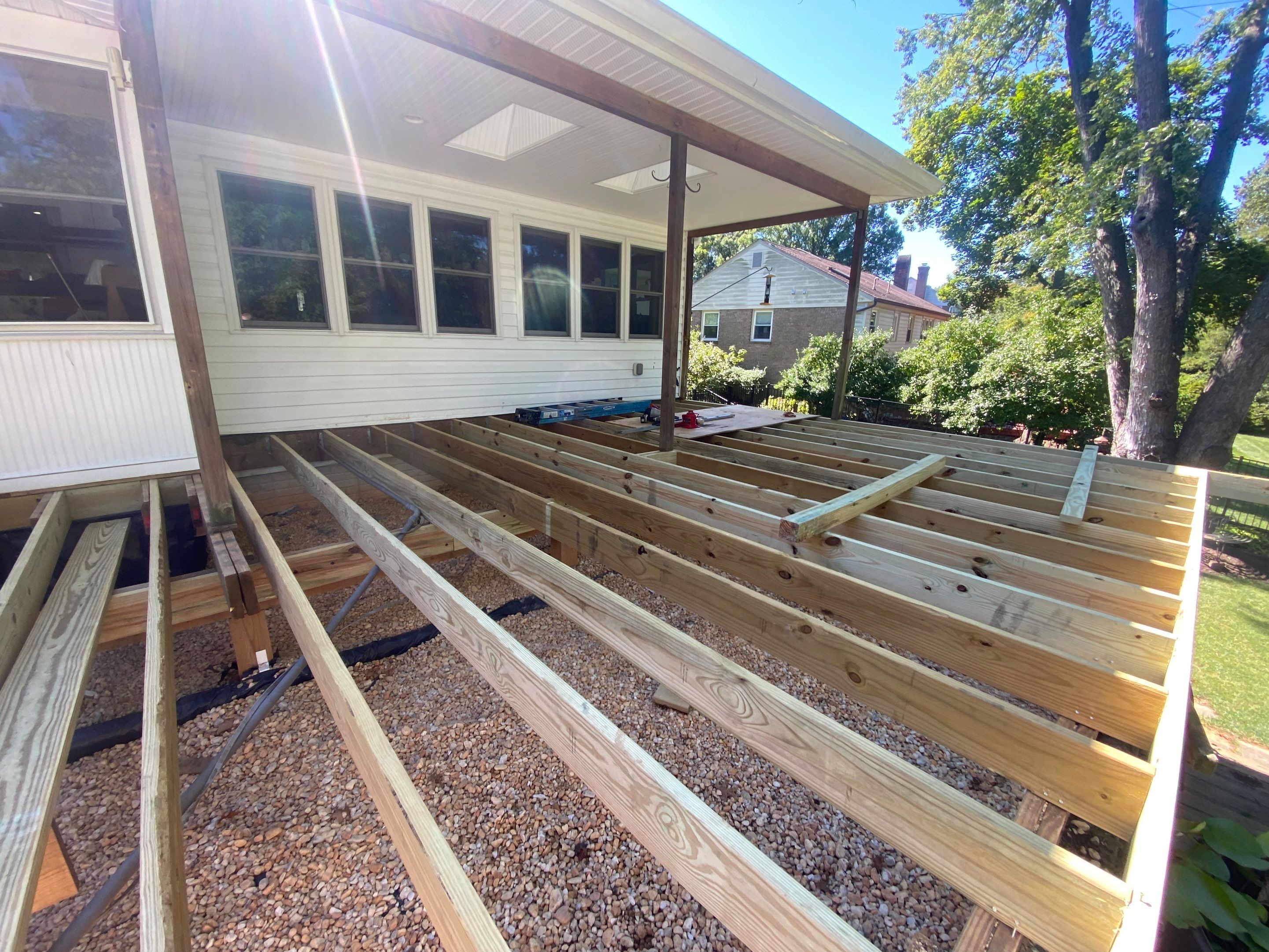 Deck Transformation using Timbertech & Azek by The Smet Companies, LLC