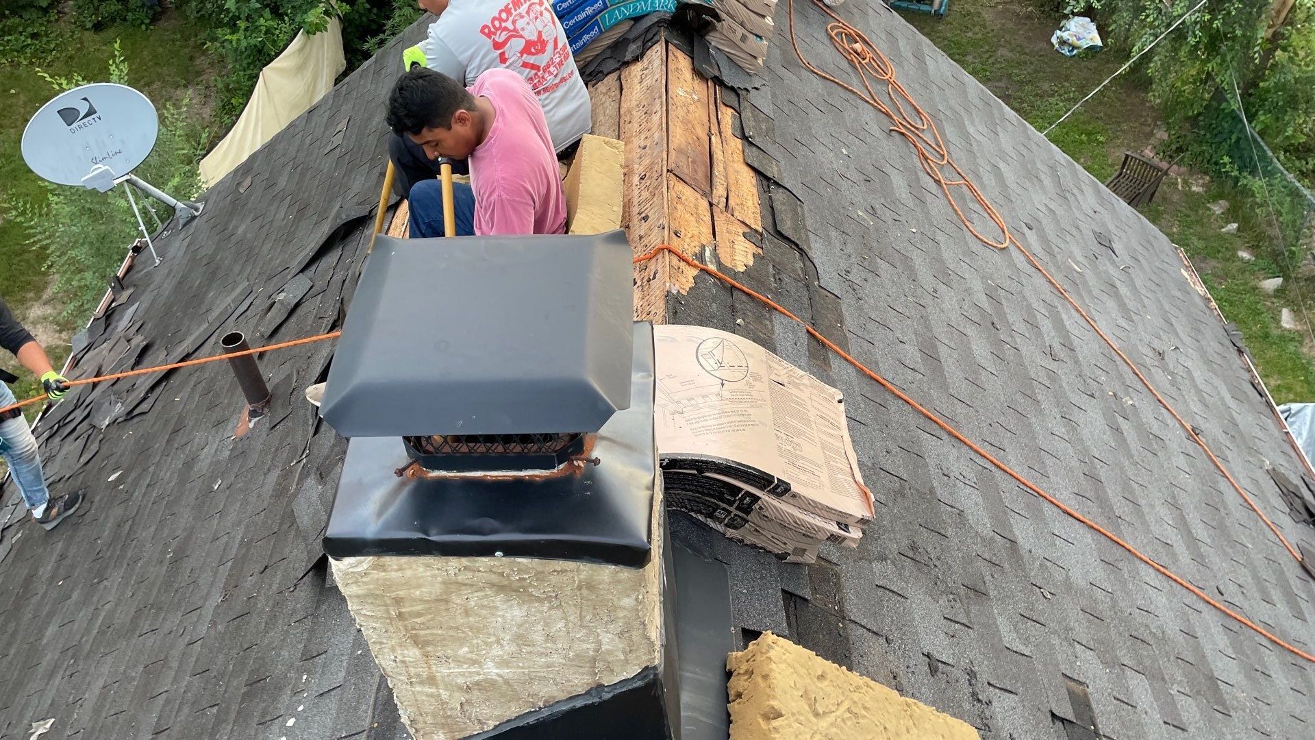 Roof Replacement using CertainTeed Landmark by 180 Contractors