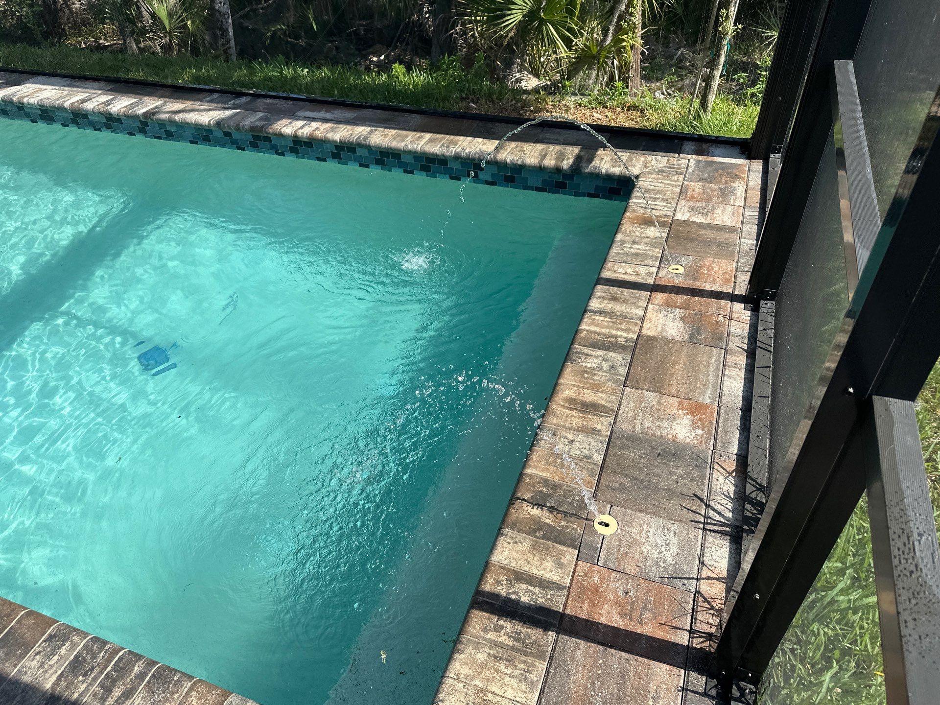 Screen Enclosure & Paver Pool Deck Cleaning in Trevesta Community, Palmetto, FL | Sunshine AquaWash by Sunshine AquaWash