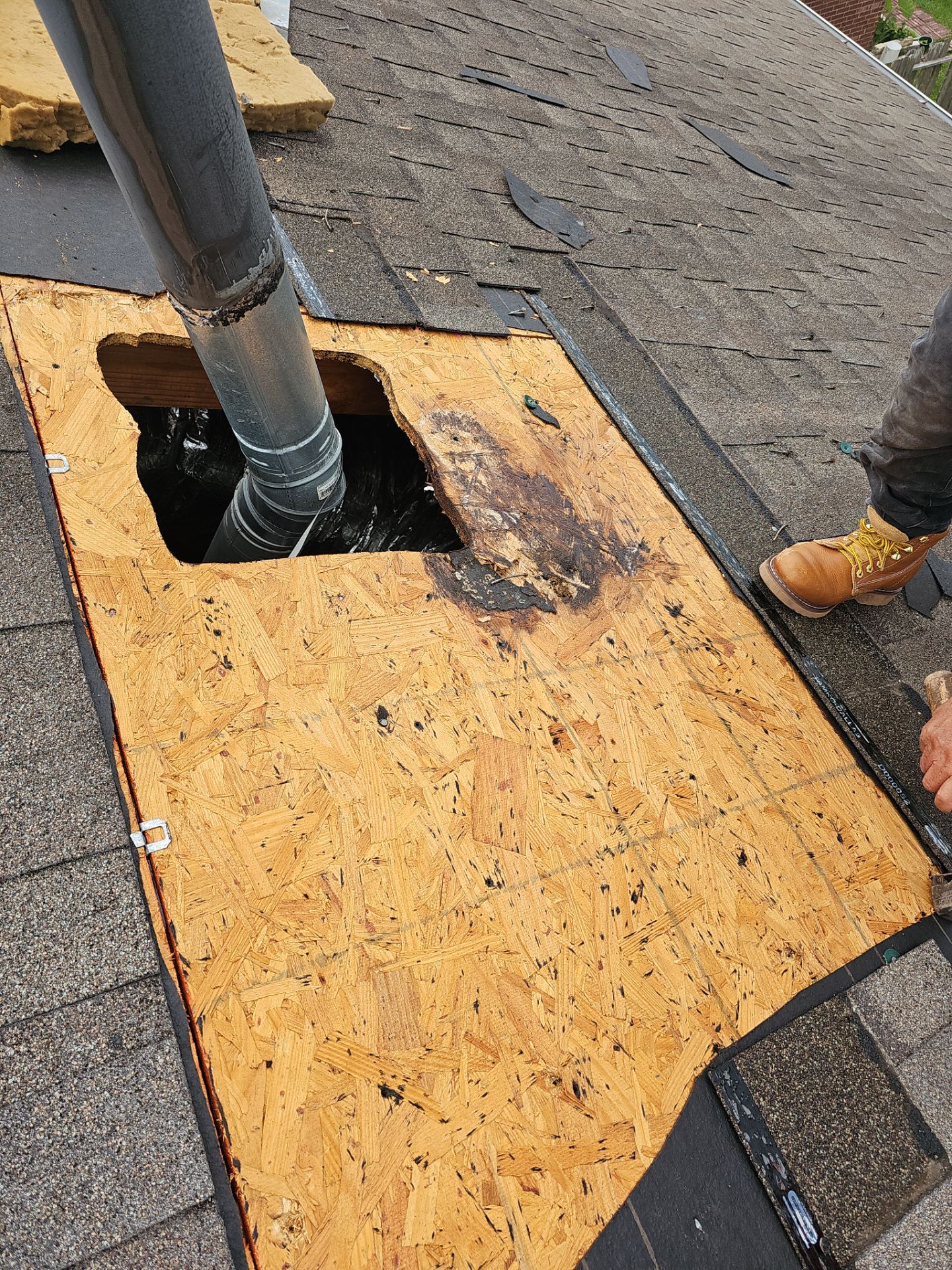 Residential Roofing Repair using Owen's Corning Duration (Lifetime) Shingles by Roof Repair Company