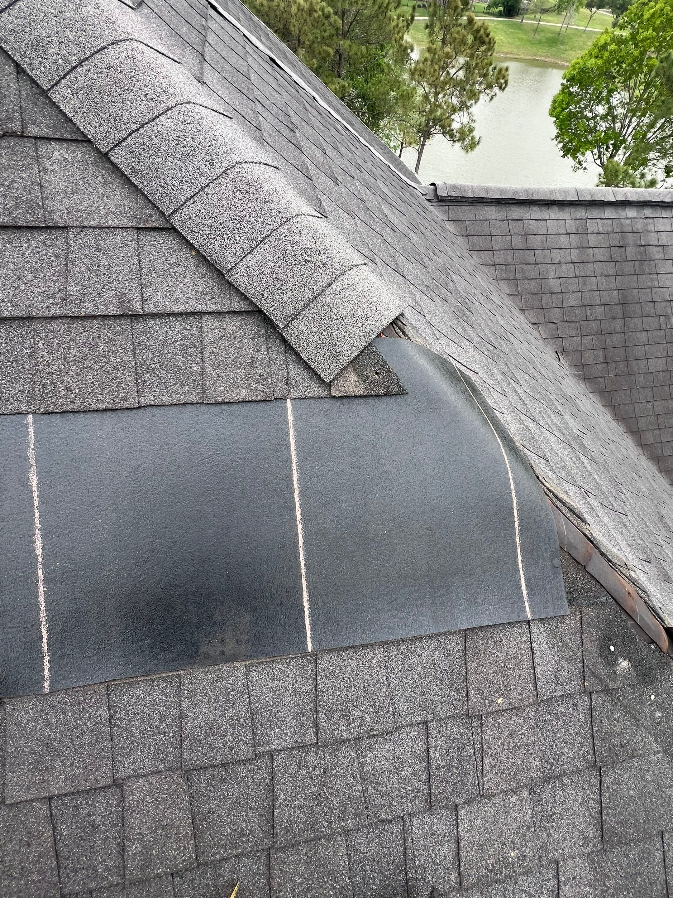 Residential Roofing Repair using Owen's Corning Duration (Lifetime) Shingles by Roof Repair Company