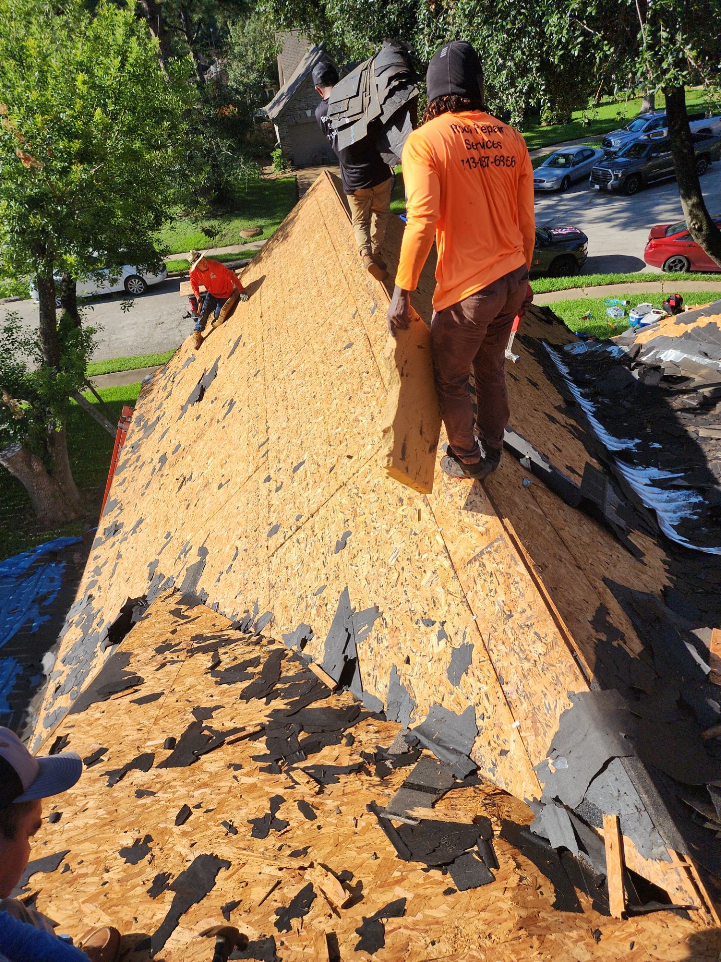 Residential Roofing Repair using Owen's Corning Duration (Lifetime) Shingles by Roof Repair Company