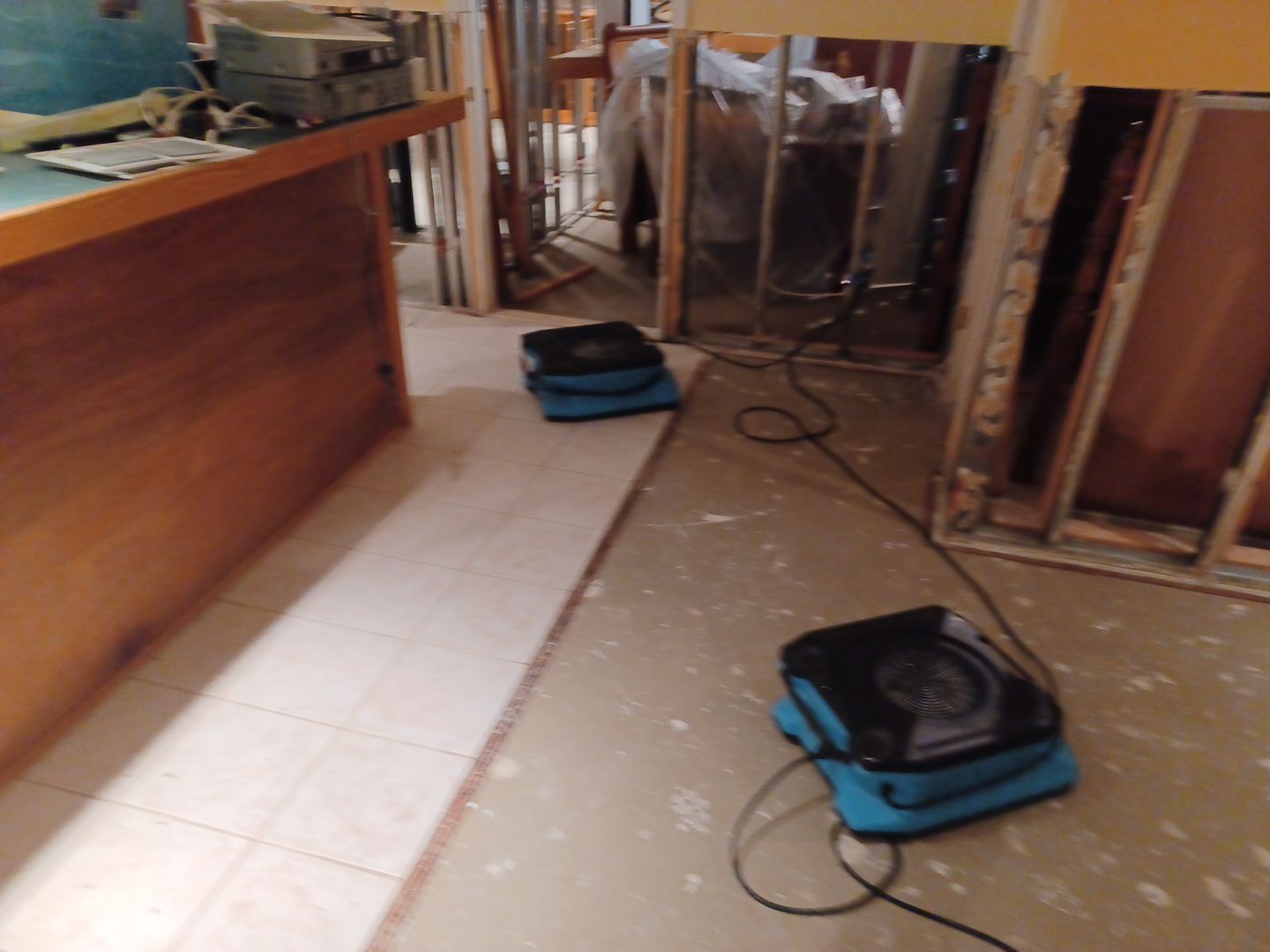 Project in Novi by EzDry Water Mitigation & Property Restoration