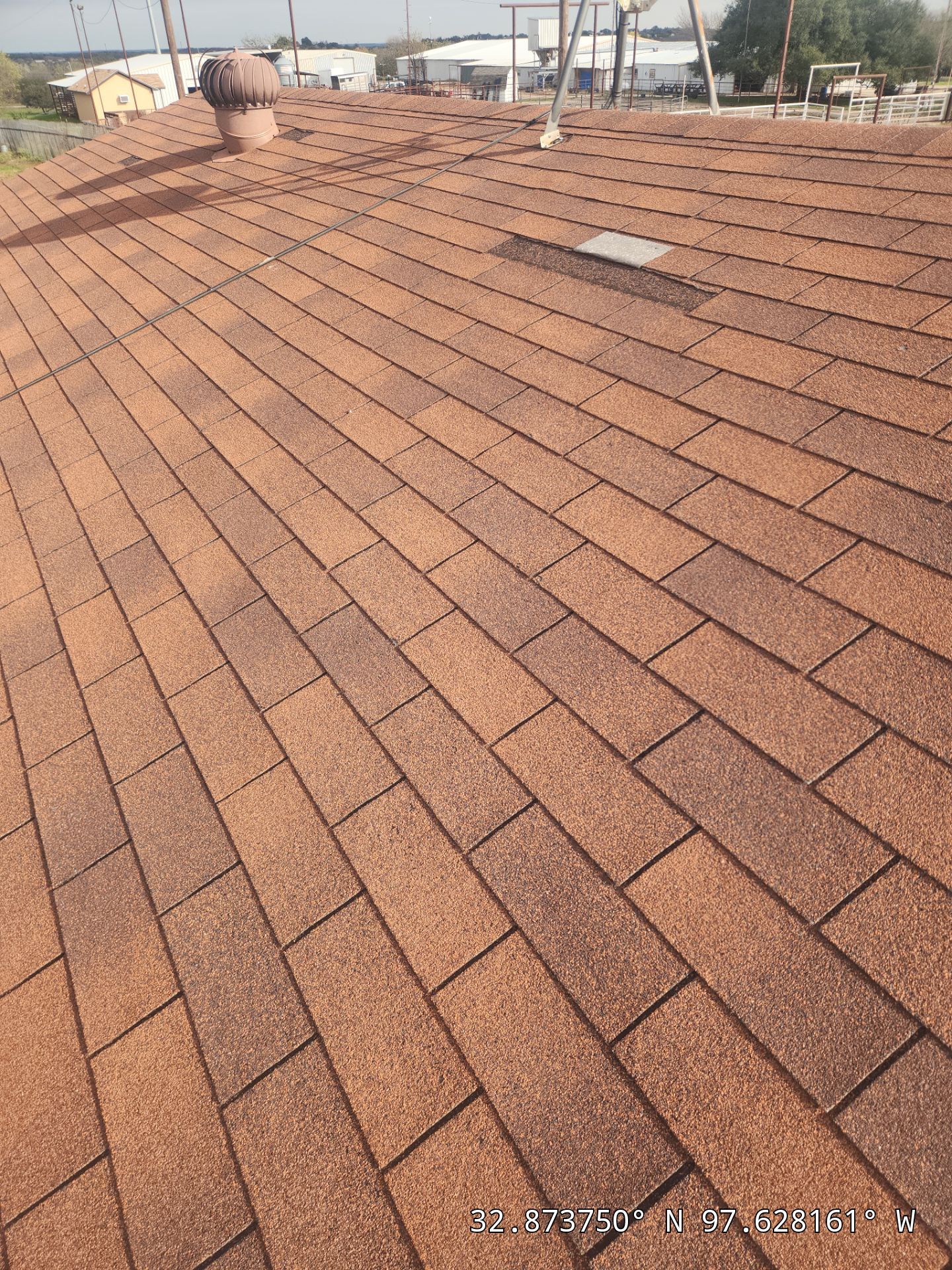 Project in Weatherford by Lonestar Roofing and Restoration LLC.