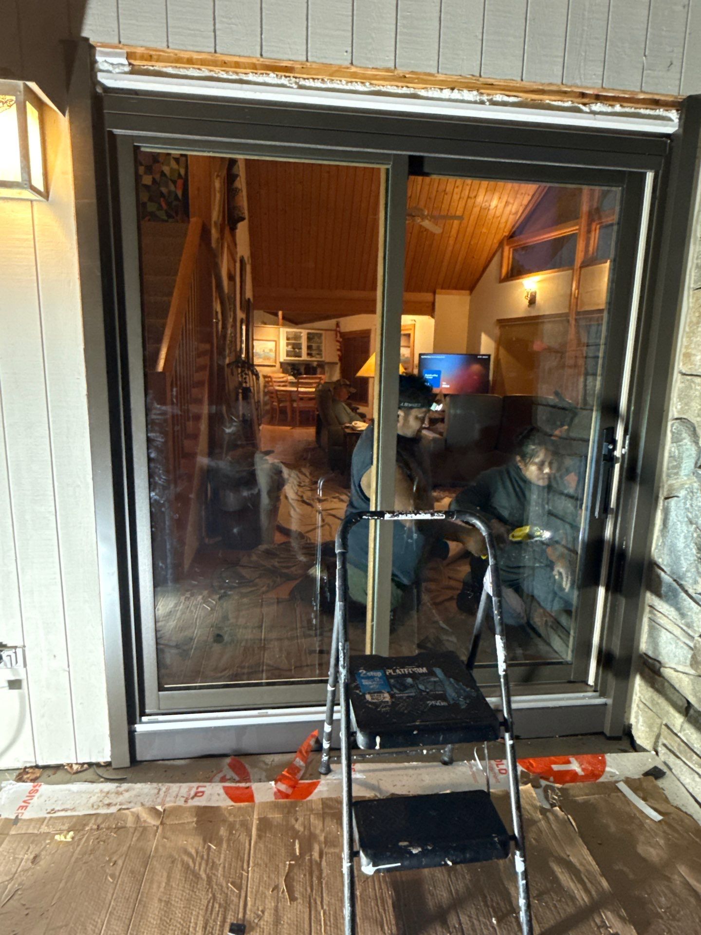Sliding glass door replacement by Window Depot of Annapolis