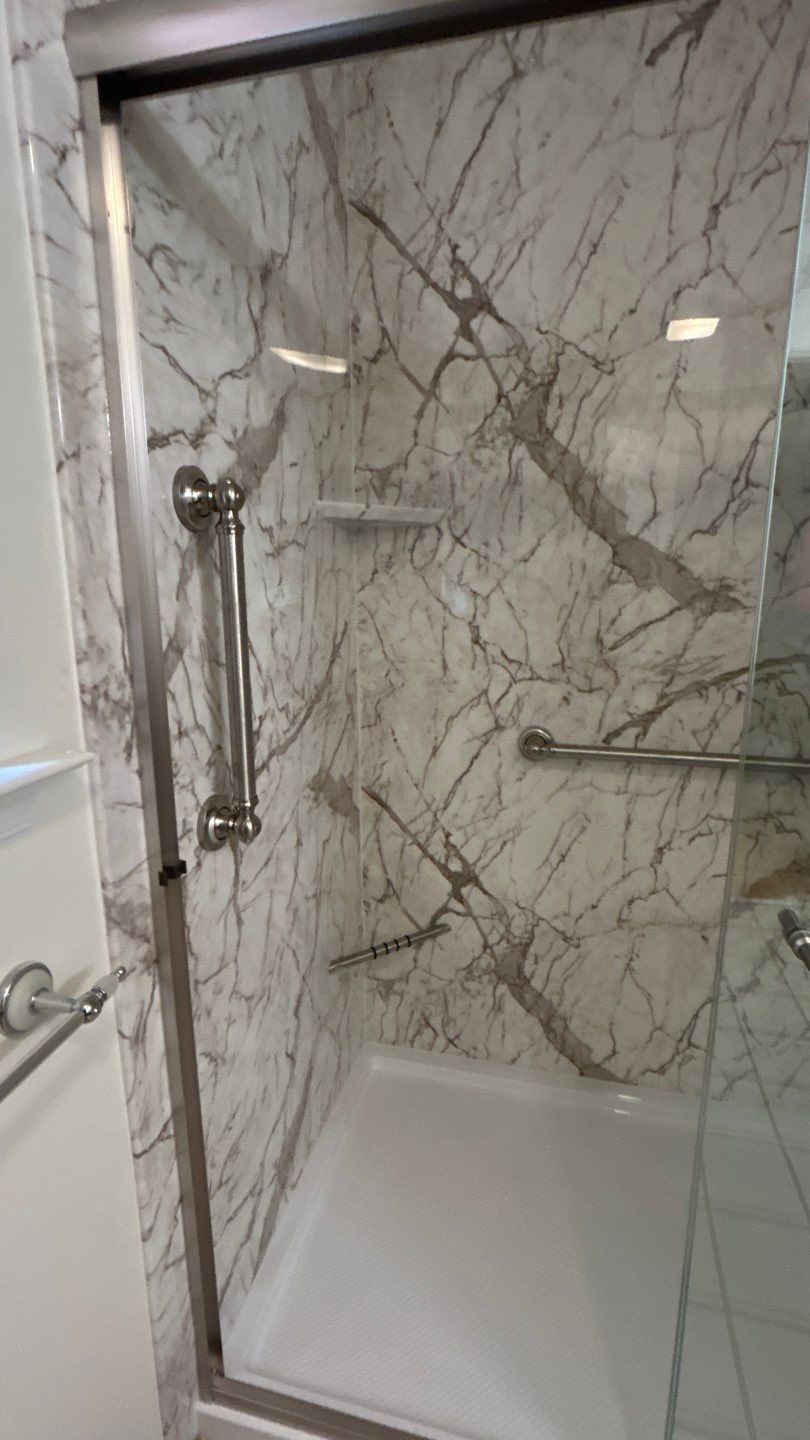 Tub to Shower with Tuscany by BathPlanet SW Virginia