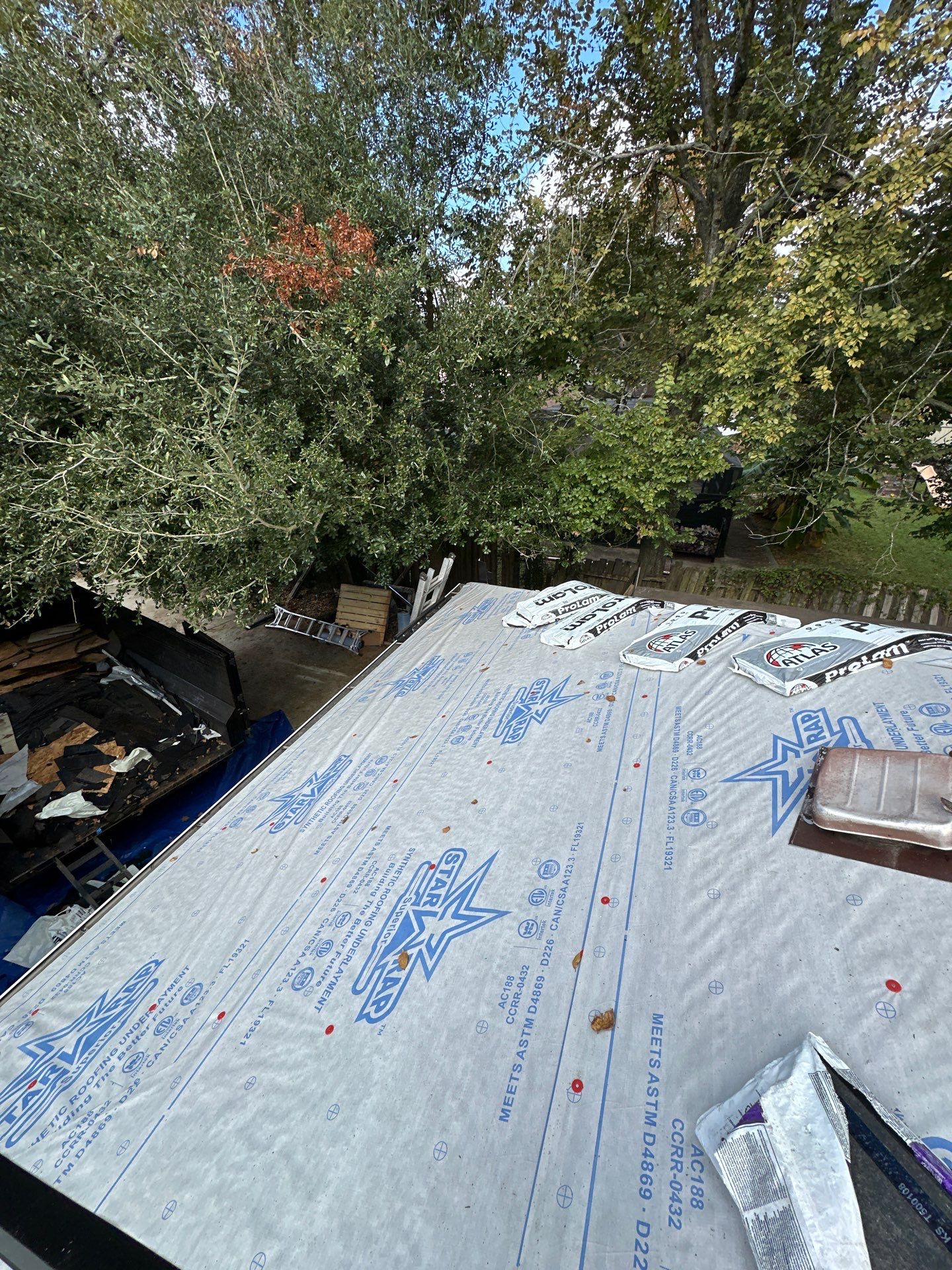 Project in Lake Jackson by Motion Roofing