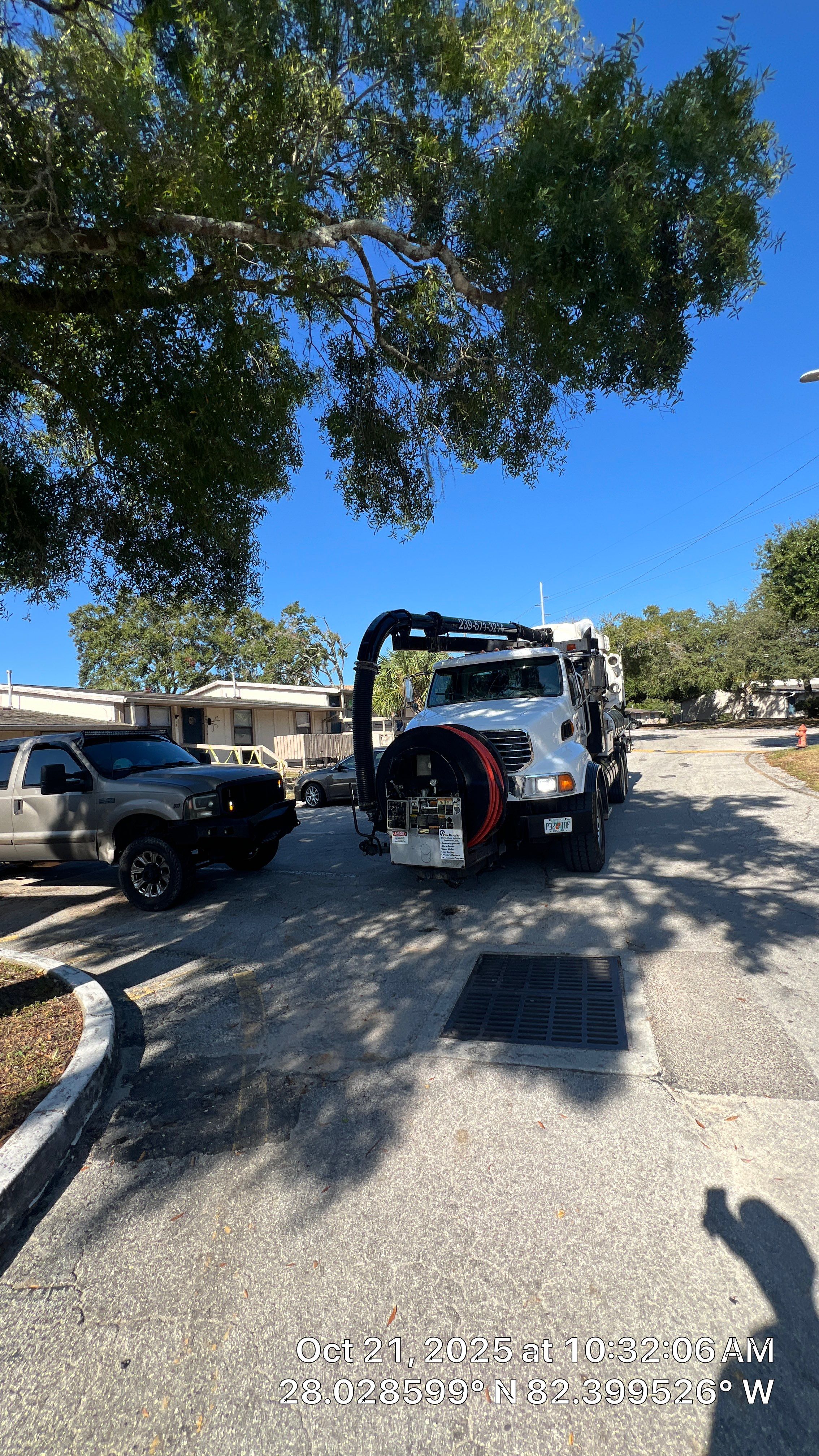 Apartment Complex Storm Water System Cleaning and Maintenance by APS Power & Water
