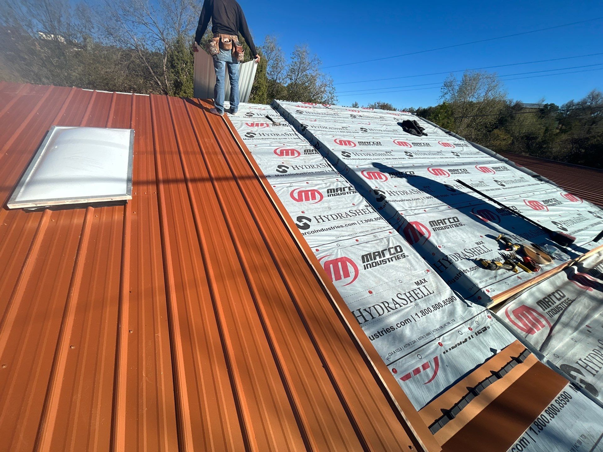 Project in Sandia Park by Ark Light Construction