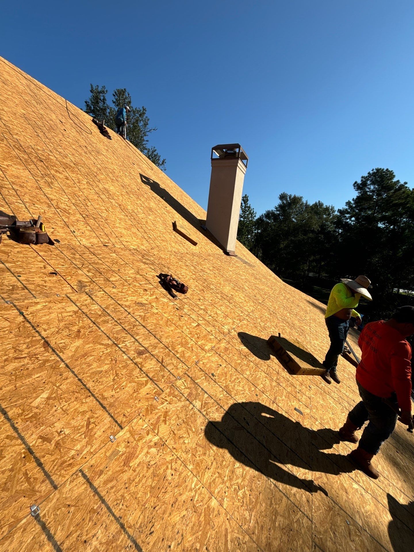 Residential Roofing Installation using Owen's Corning Duration (Lifetime) Shingles by Roof Repair Company