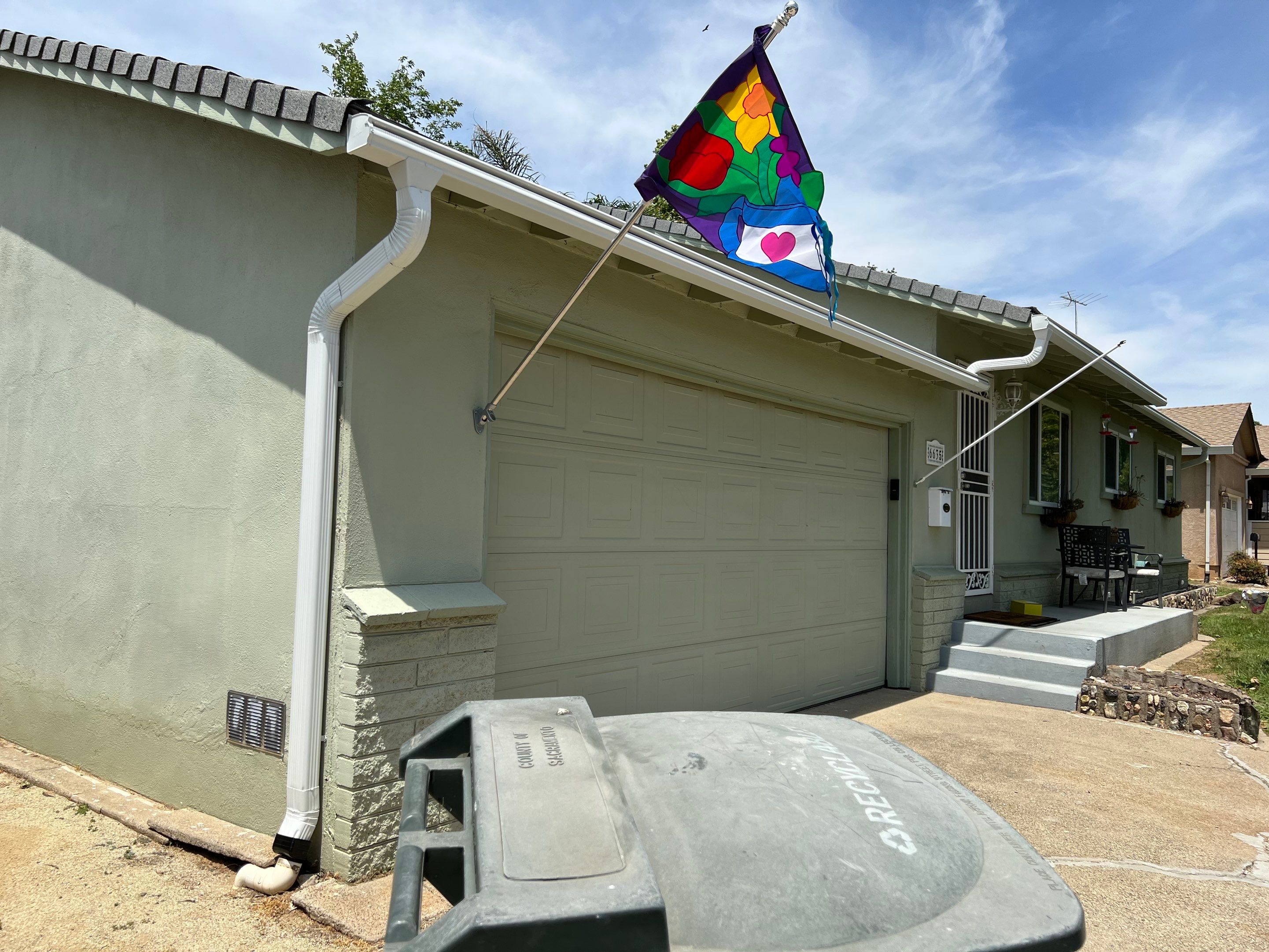 Gutter Installation using Englert LeafGuard Gutters by Byers Enterprises 