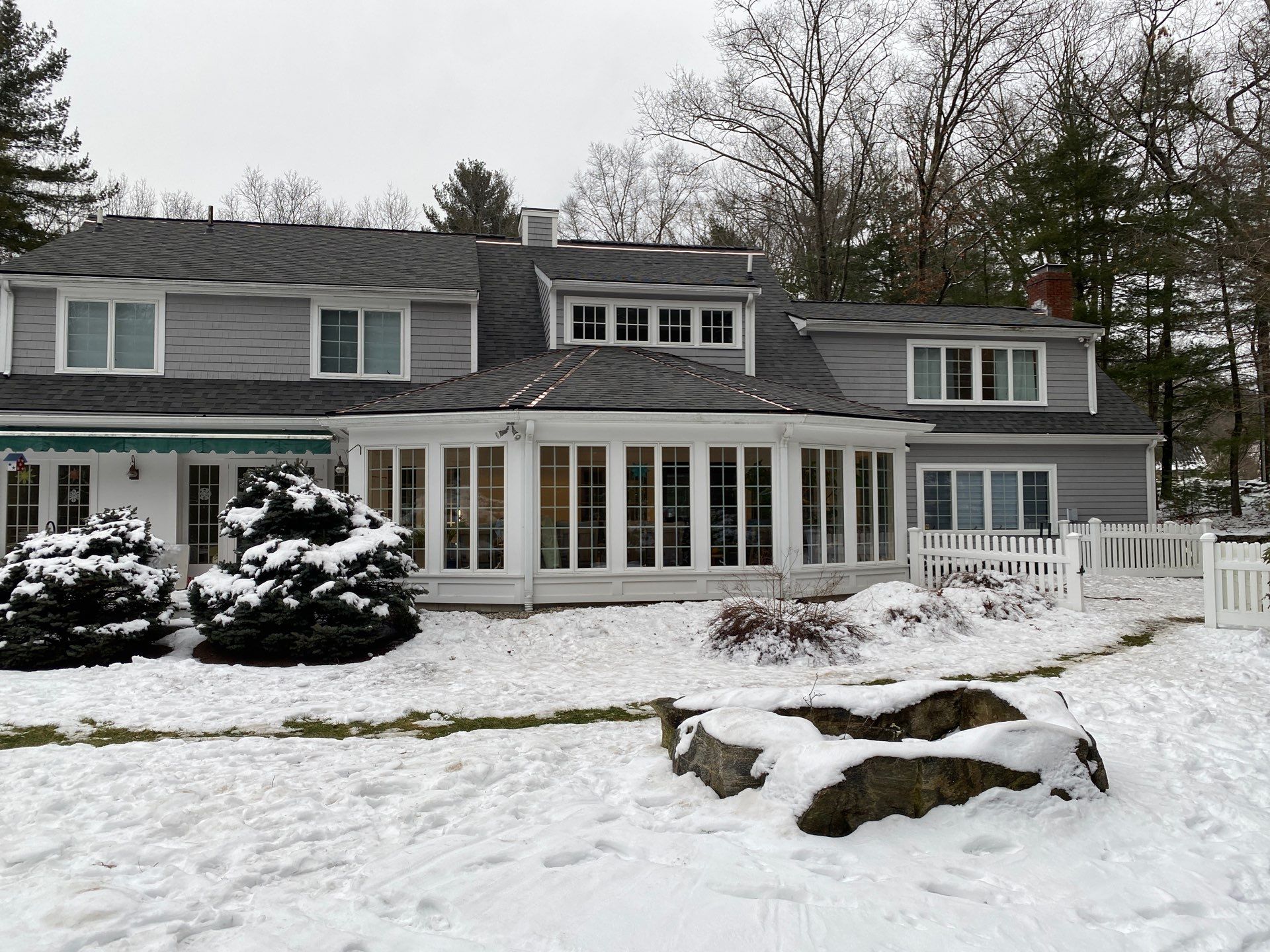 Carlisle Roofing Installation using Owens Corning Shingles and Copper by Mighty Dog Roofing of Greater Middlesex County