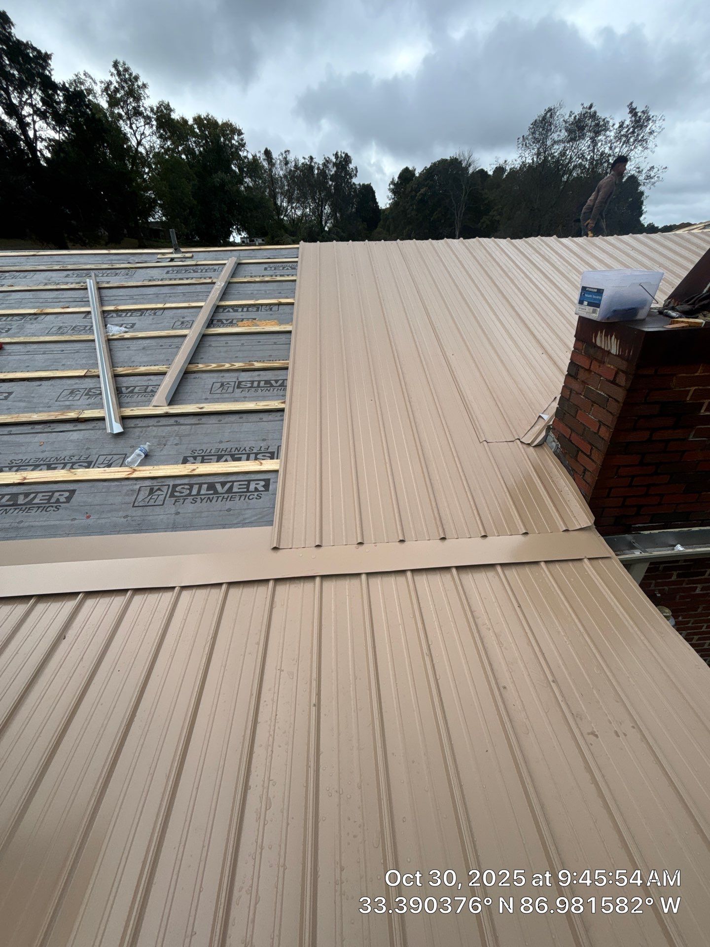 Metal Roof Installation in Bessemer by NANOROOF Alabama