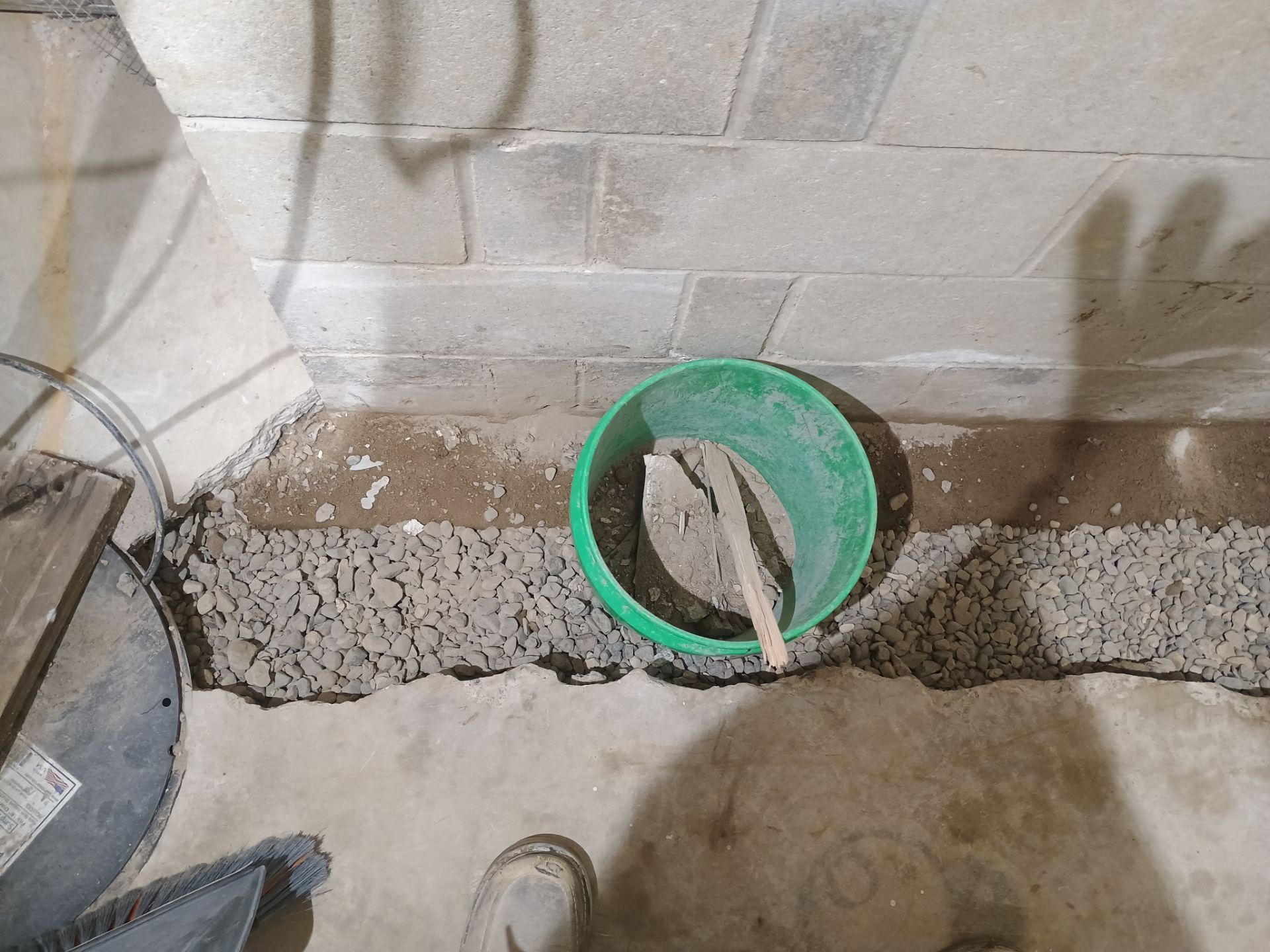 Interior Drain Tile Installation in Minnetonka, MN by Waterproofing Northeast