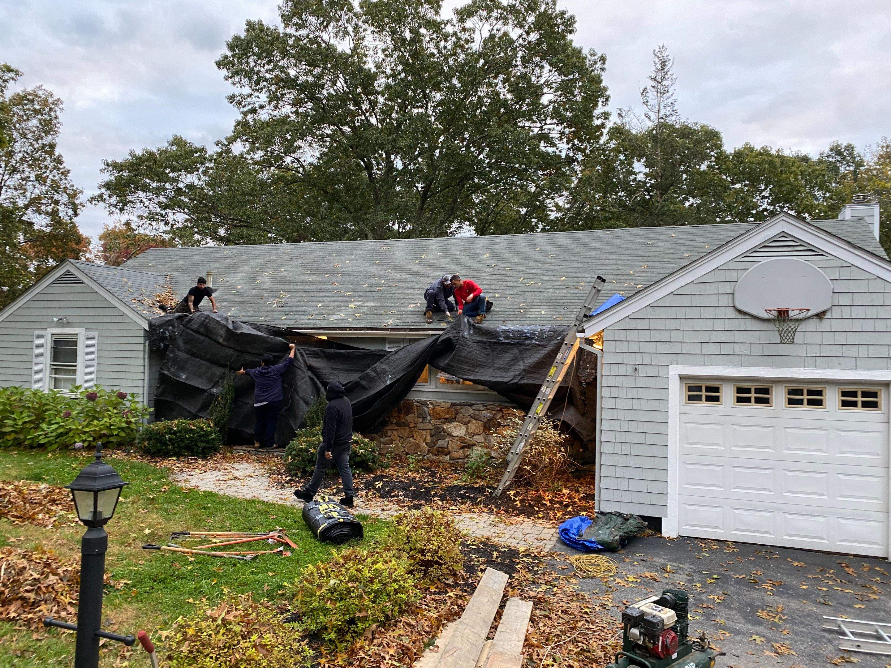 Roof Replacement + New Gutters & Guards — Chelmsford, MA by Mighty Dog Roofing of Greater Middlesex County