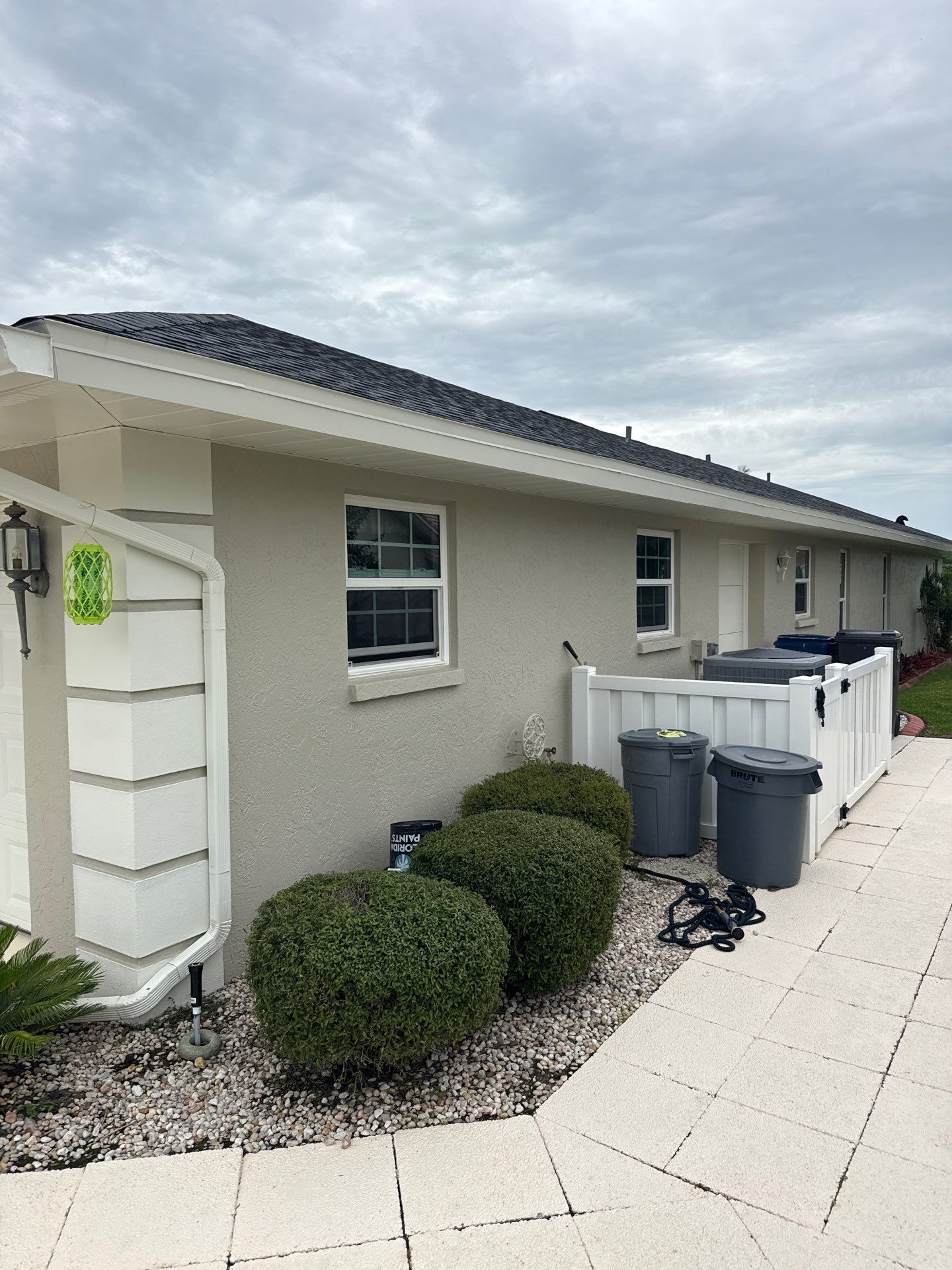 Replace gutter using seal gutters in Sarasota FL by Gutter Professors