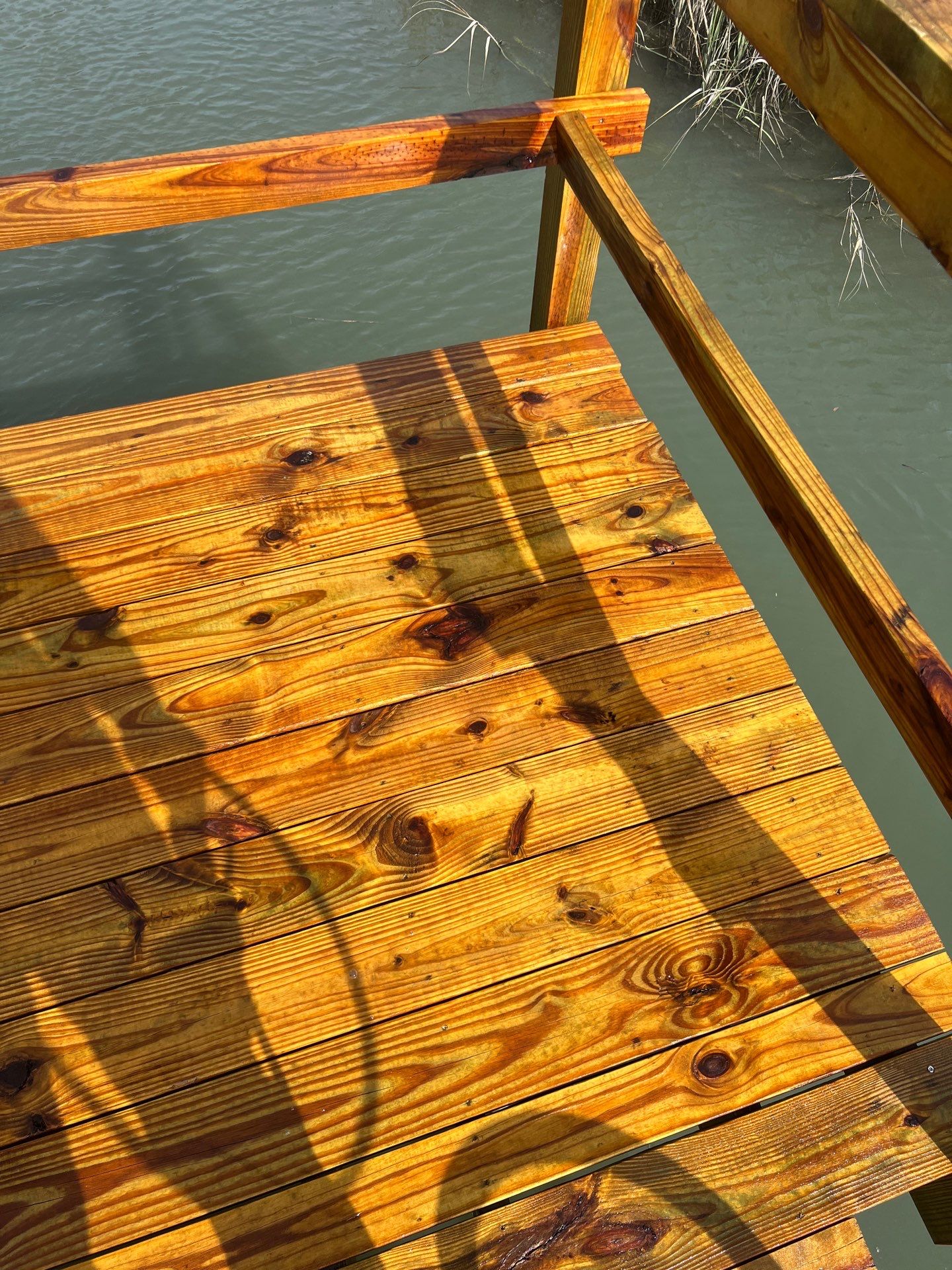 Dock using Wood Sealant by DuraSeal