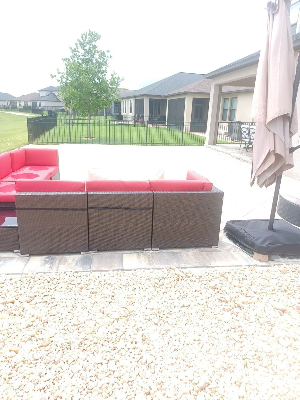 Ruskin, FL 4ft. Tall 3-Rail Black Aluminum Fence by Asap fence and gates, LLC