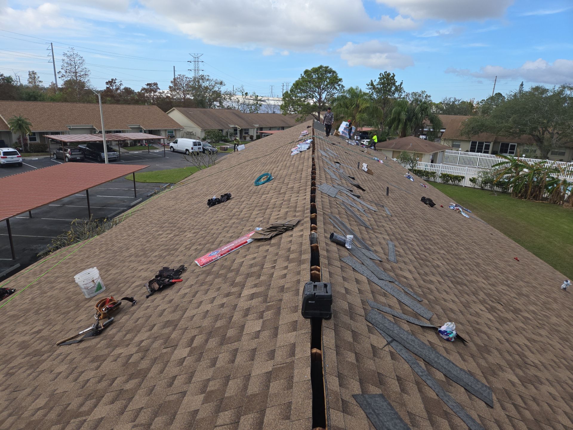 Project in Clearwater 33762 by Mitchell Roofing Company LLC