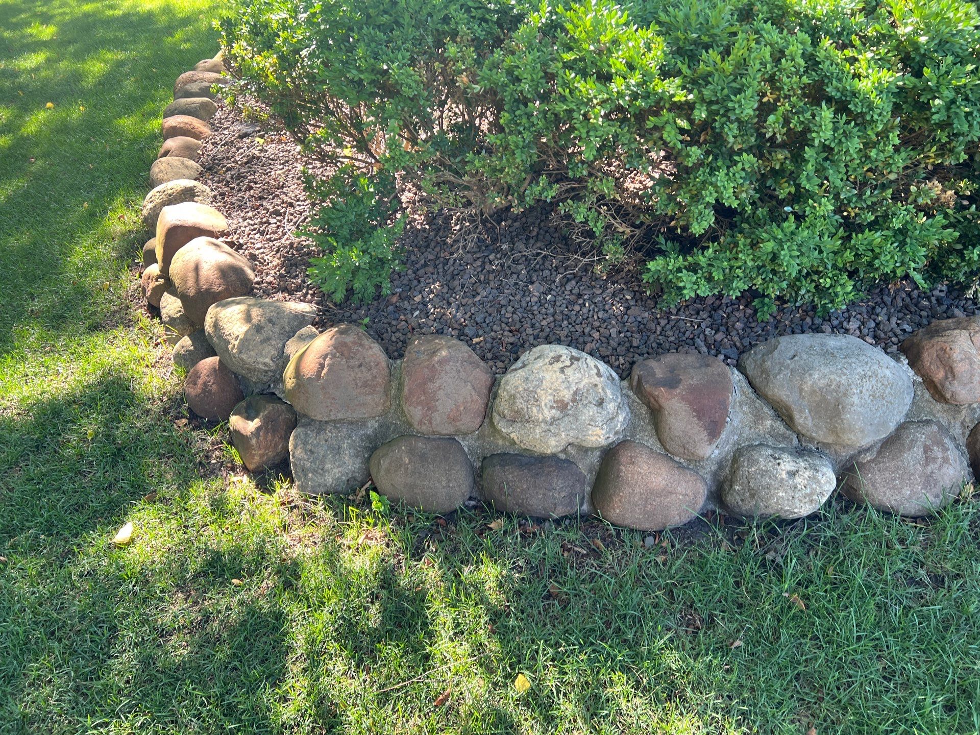 Rust removal by Northern Power Washing LLC.