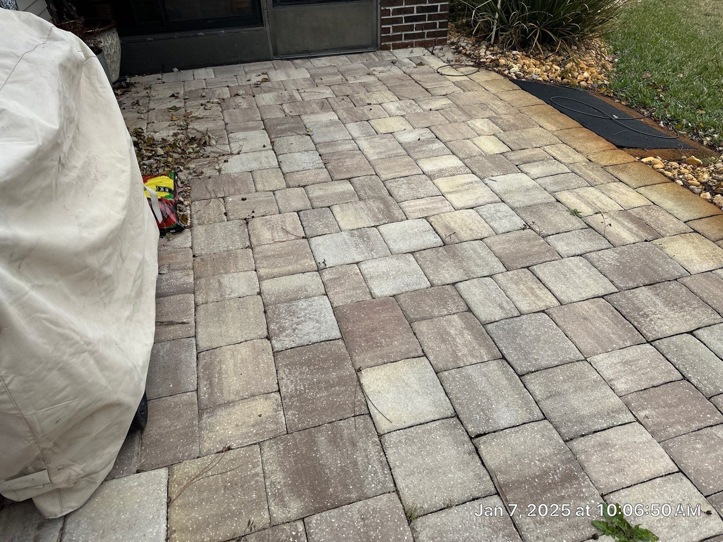 paver patio using Concrete Sealant by DuraSeal