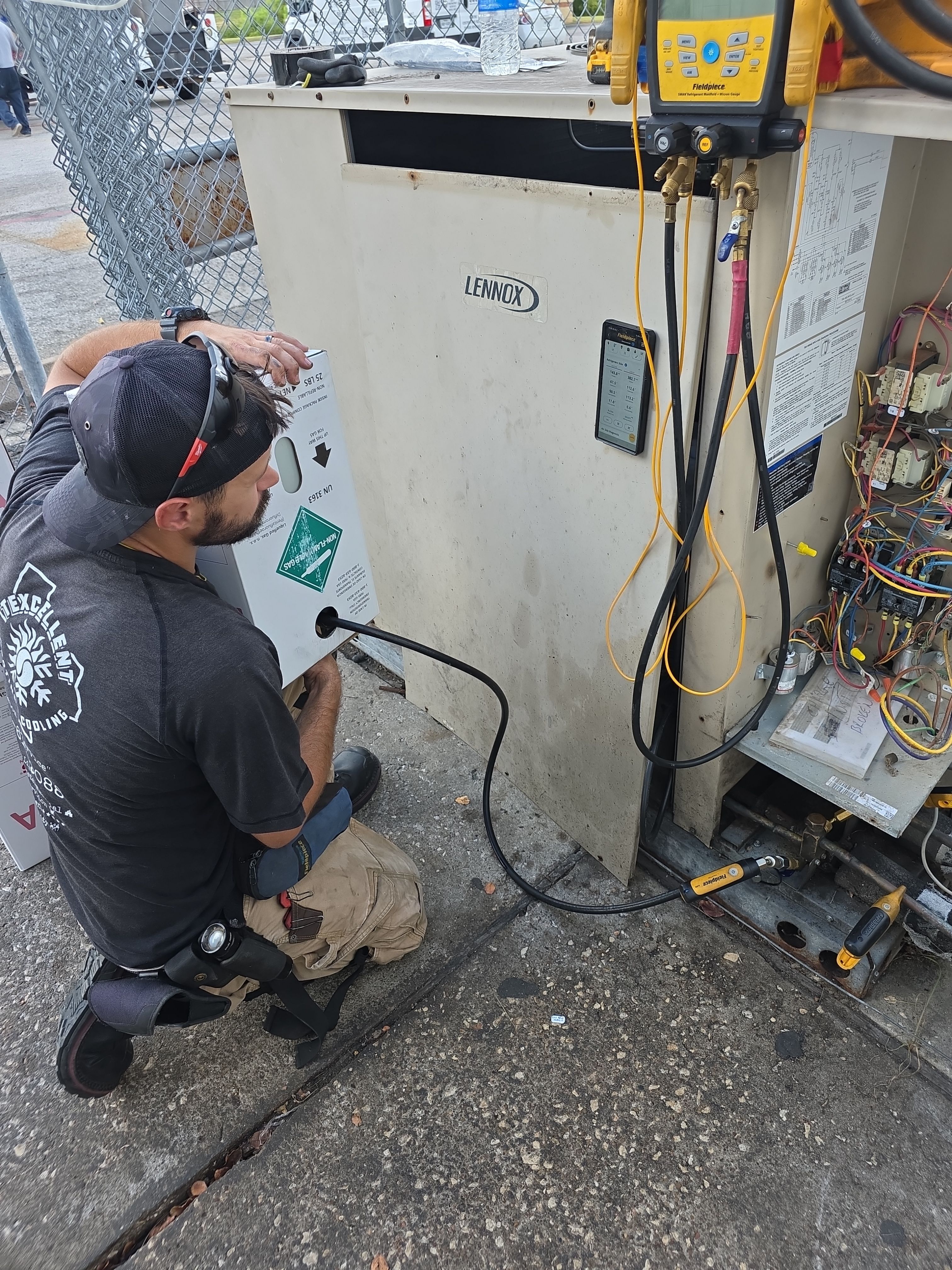 Project in La Porte, TX by Texcellent A/C Service