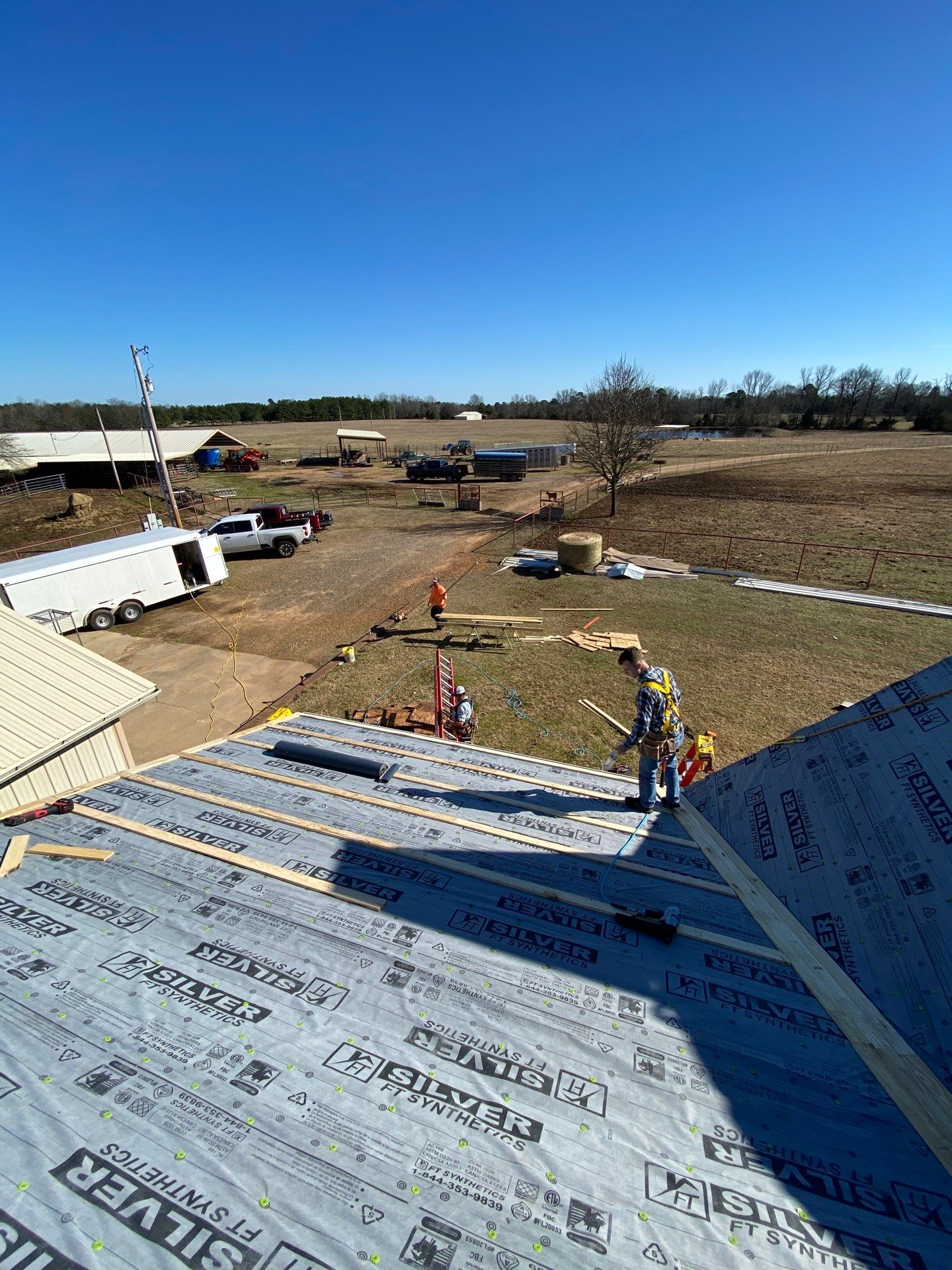 Residential Metal Roof Replacement using Reed's Metals: 26 GA. Colored Residential Metal Panels (Ivory) by Hostetler Roofing