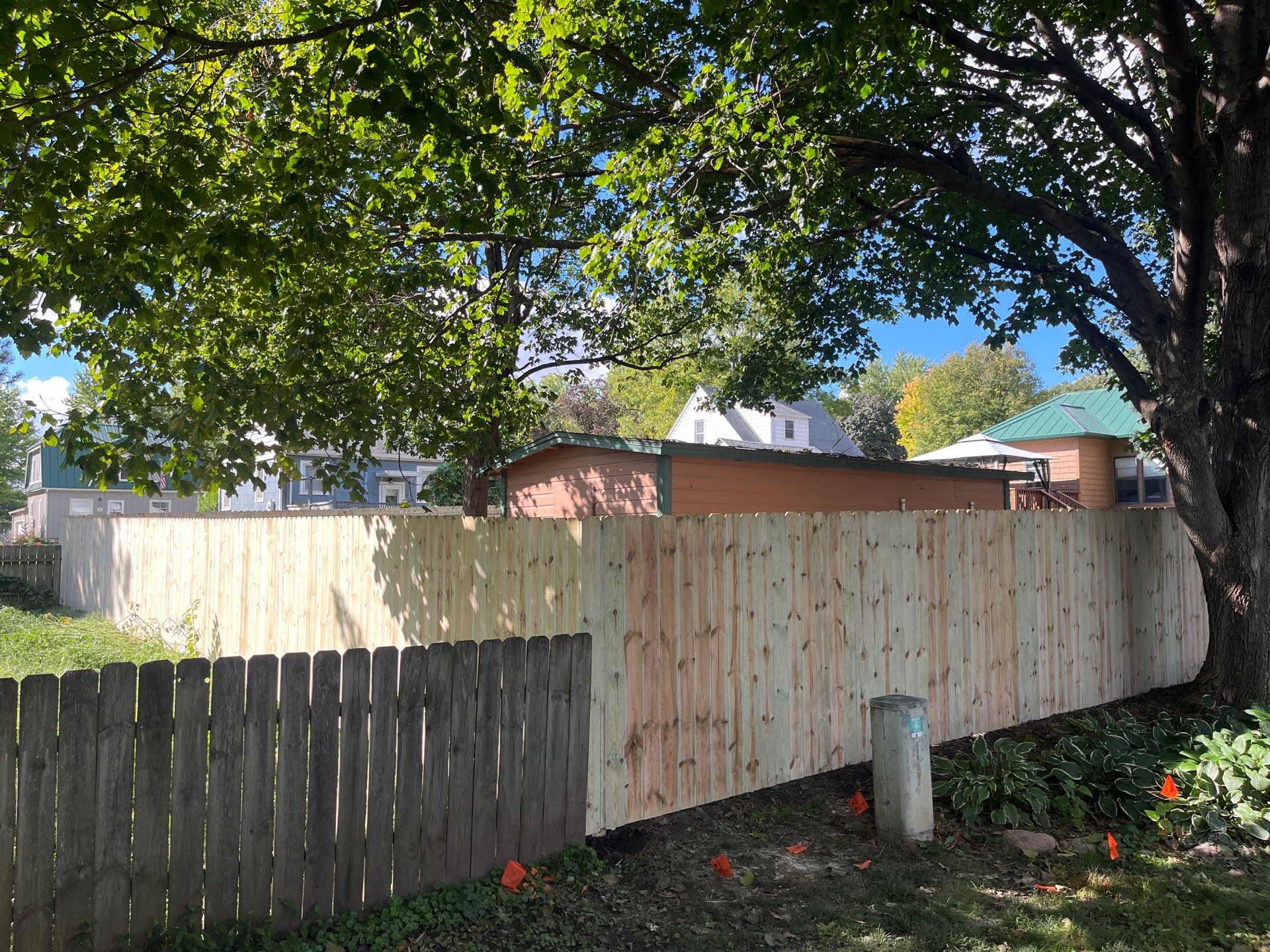Pressure-Treated Wood Privacy Fence Installation in Waverly, Iowa by Perfect Picket Fence and Stain