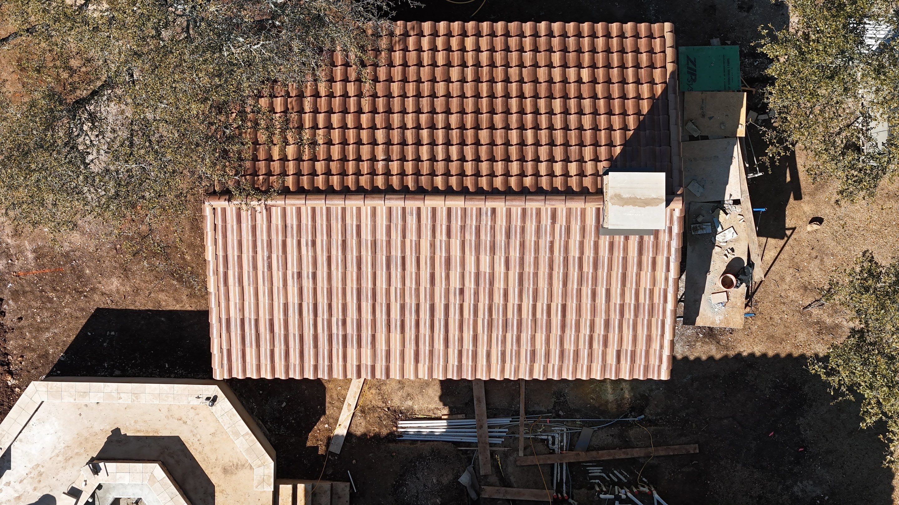 Residential Roofing Installation using Claymex Tiles by Lightning Exteriors