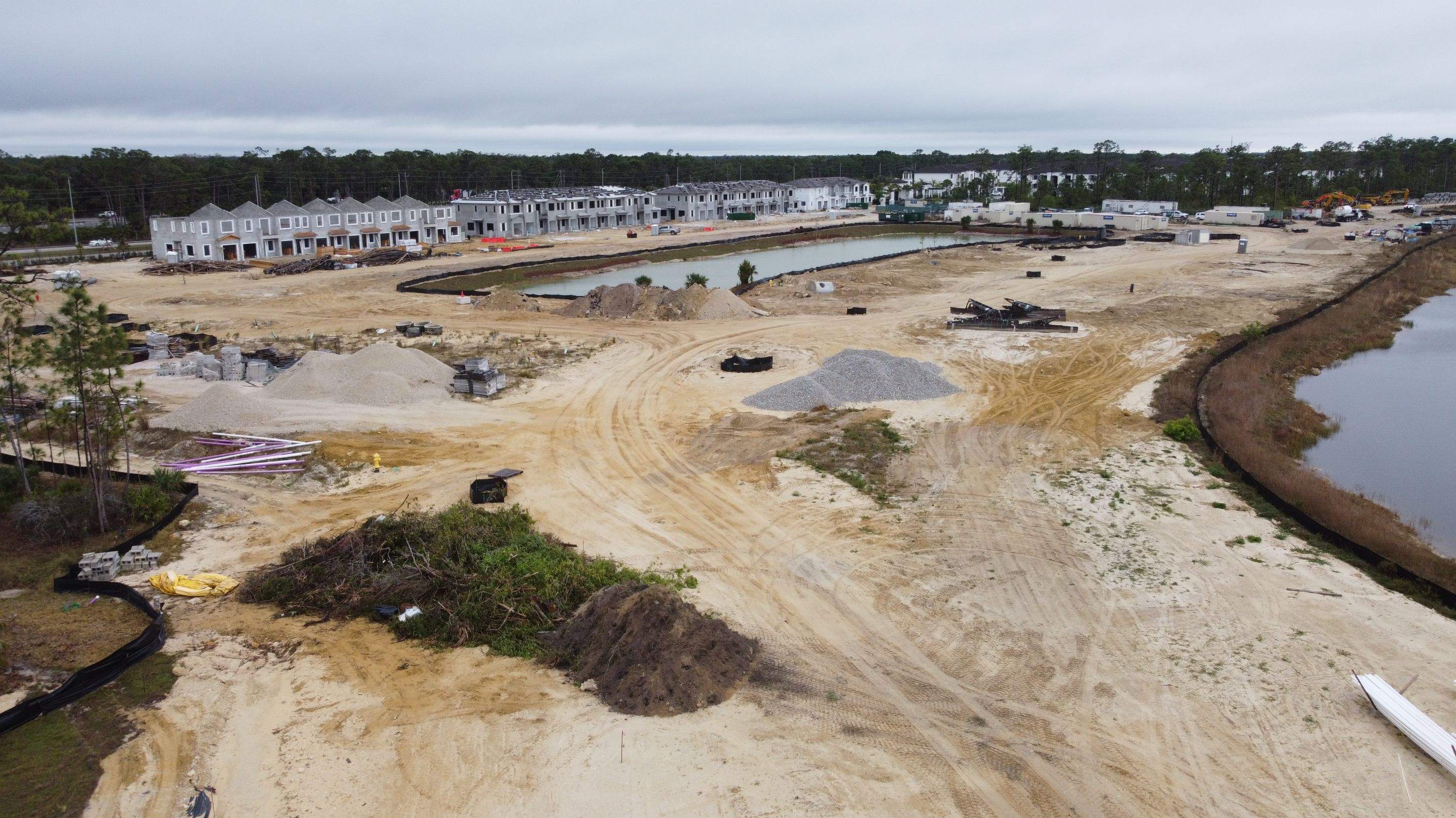 New Residential Construction Community Sewer System Cleaning by APS Power & Water