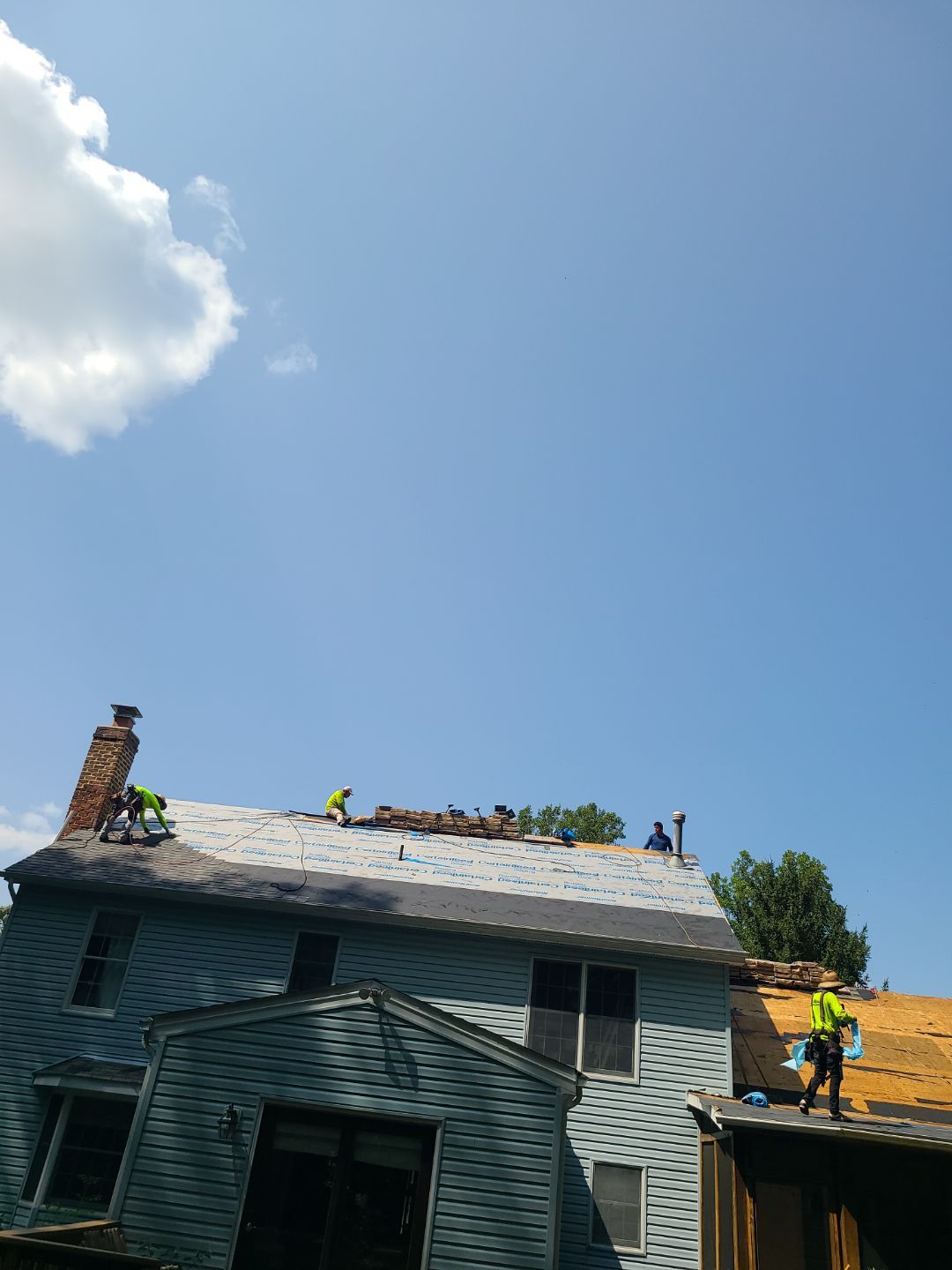 Burke: Residential Roof Replacement with CertainTeed Landmark Pro Designer Shingles in Max Def Driftwood by RM Banning, Inc.