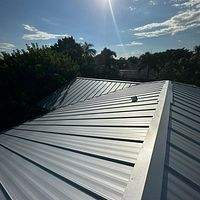 26ga 1" Nail-Strip Mill Finish  by Total Roofing System The Metal Roof Experts