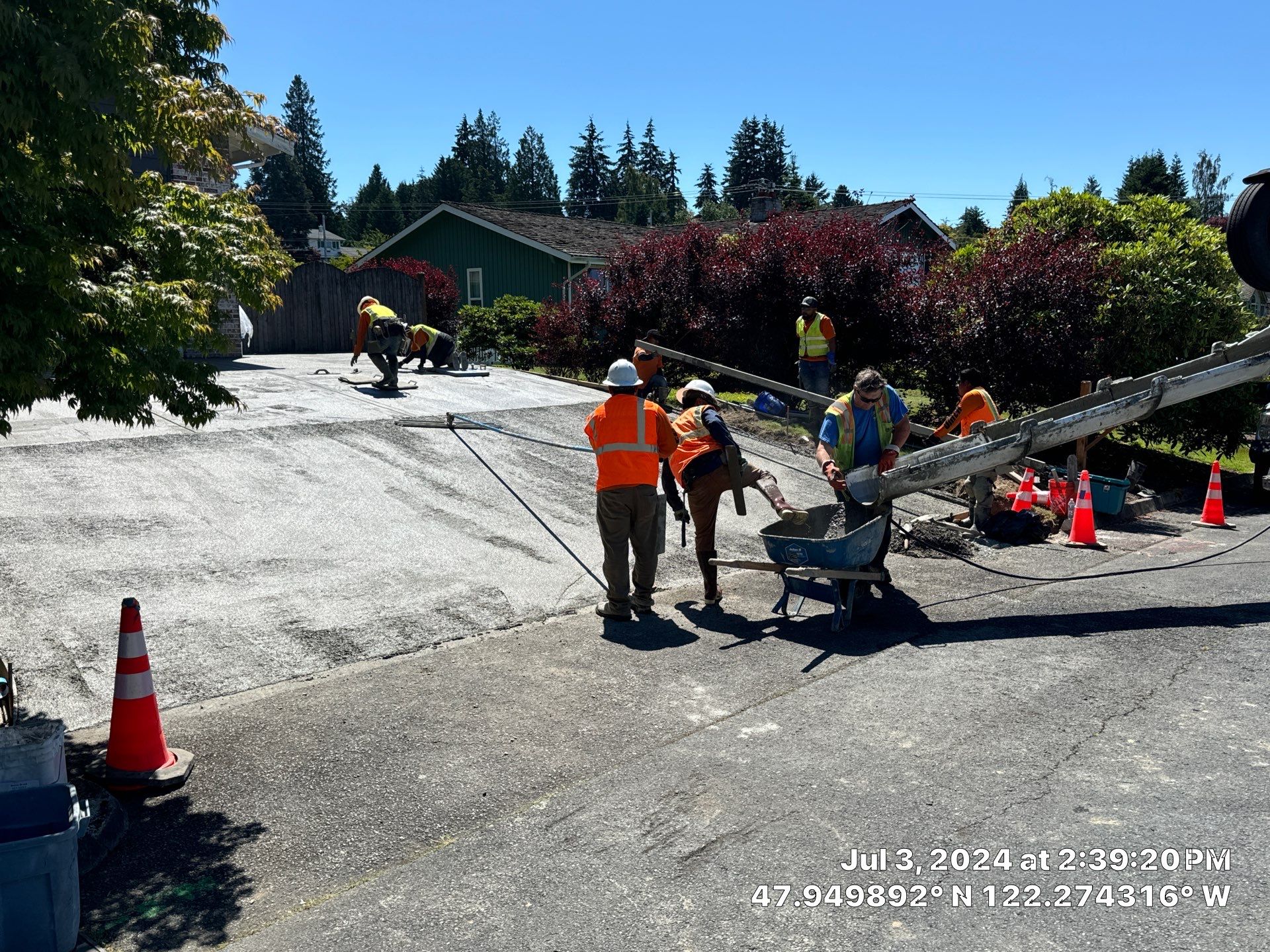 Jacob | Concrete Driveway  by Jireh Asphalt & Concrete Inc 