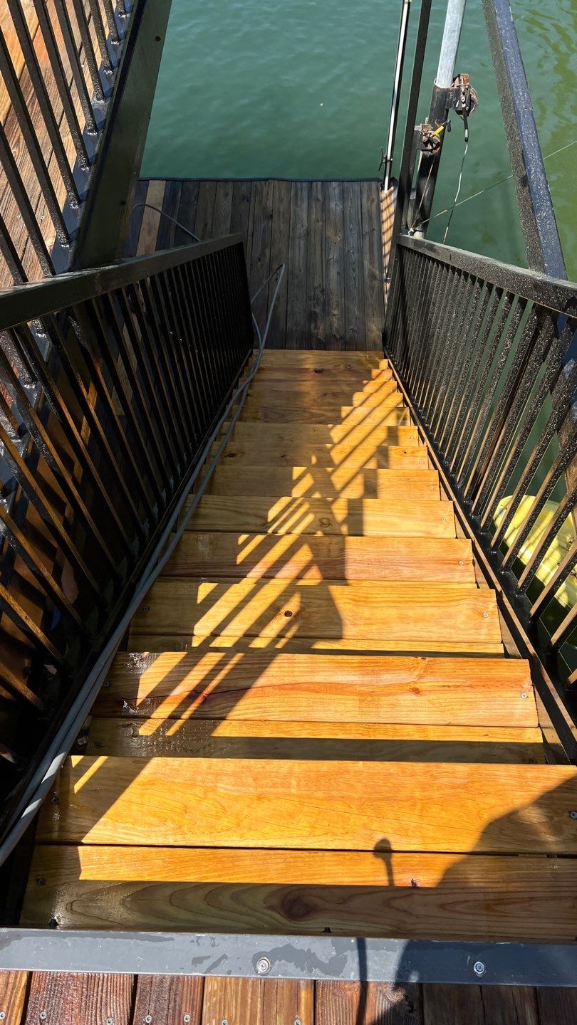 Dock using Wood Sealant by DuraSeal