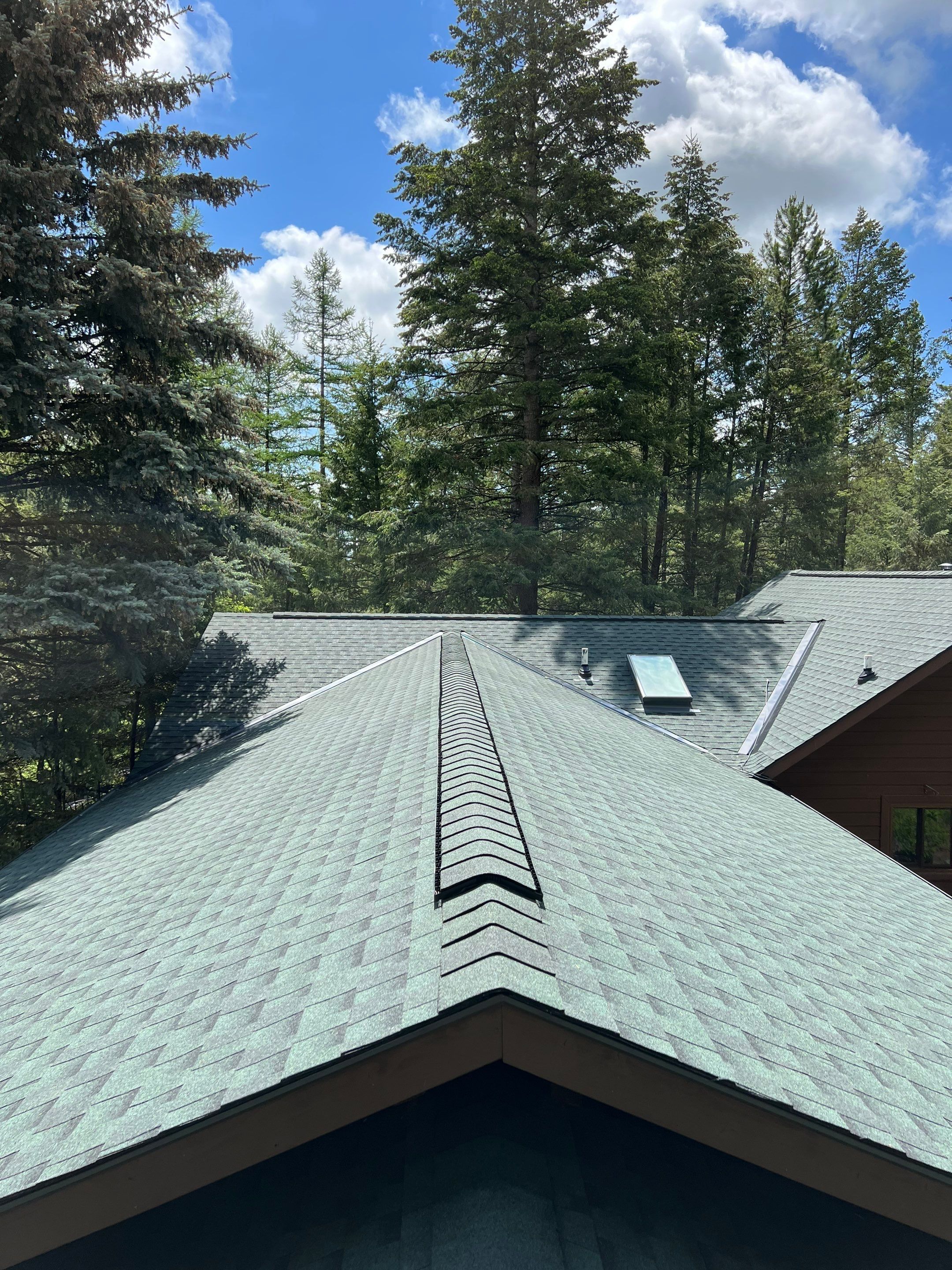 GAF Timberline HDZ - Hunter Green by Montana Roofing Solutions