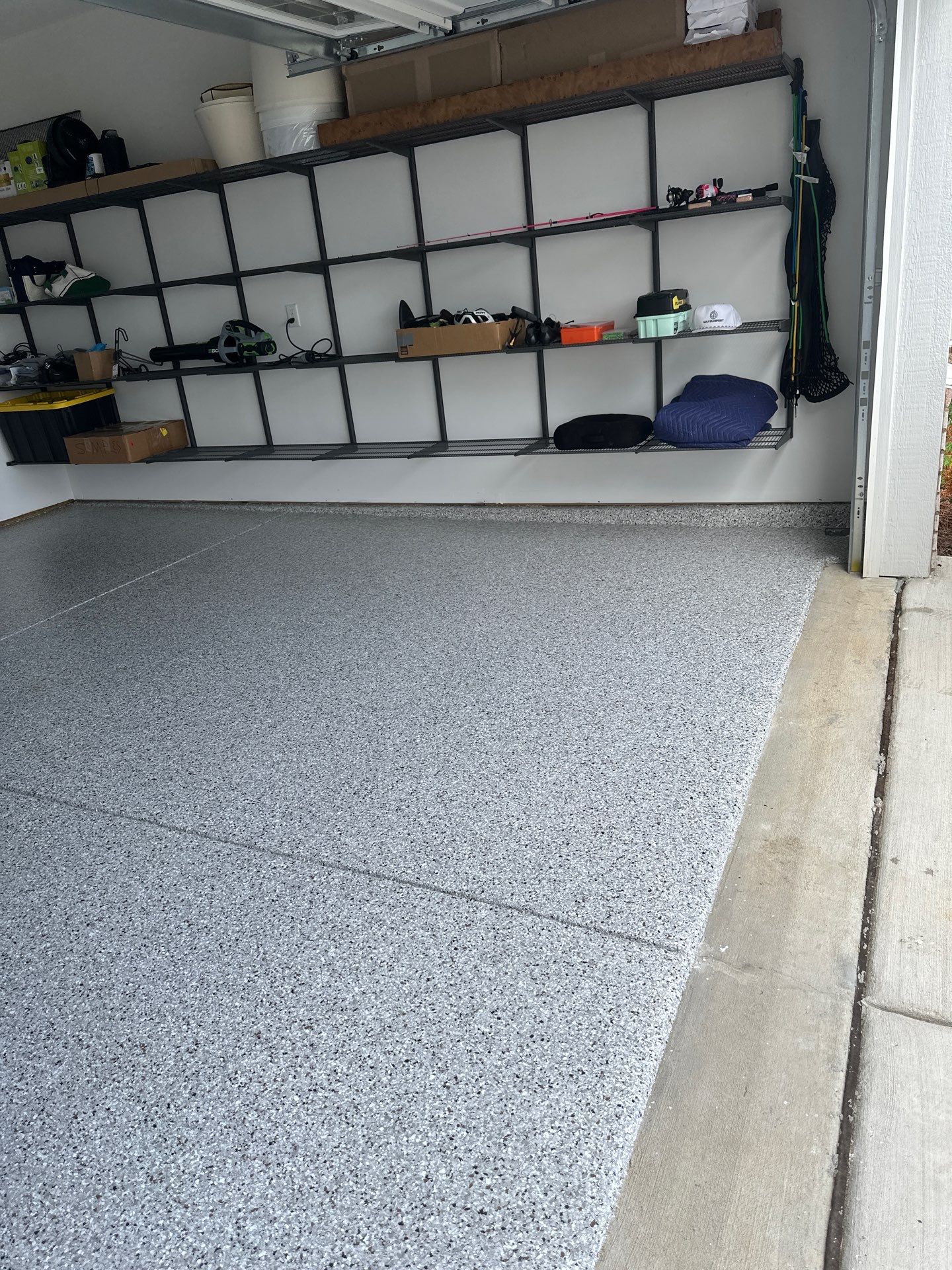 Garage Floor Coating using Coyote by My Garage Floor Guys