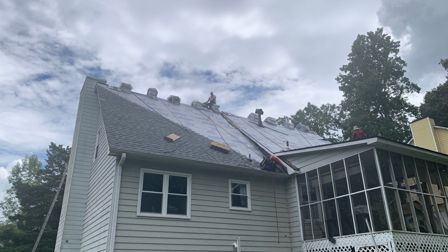 Project in Cartersville by Aultman Roofing