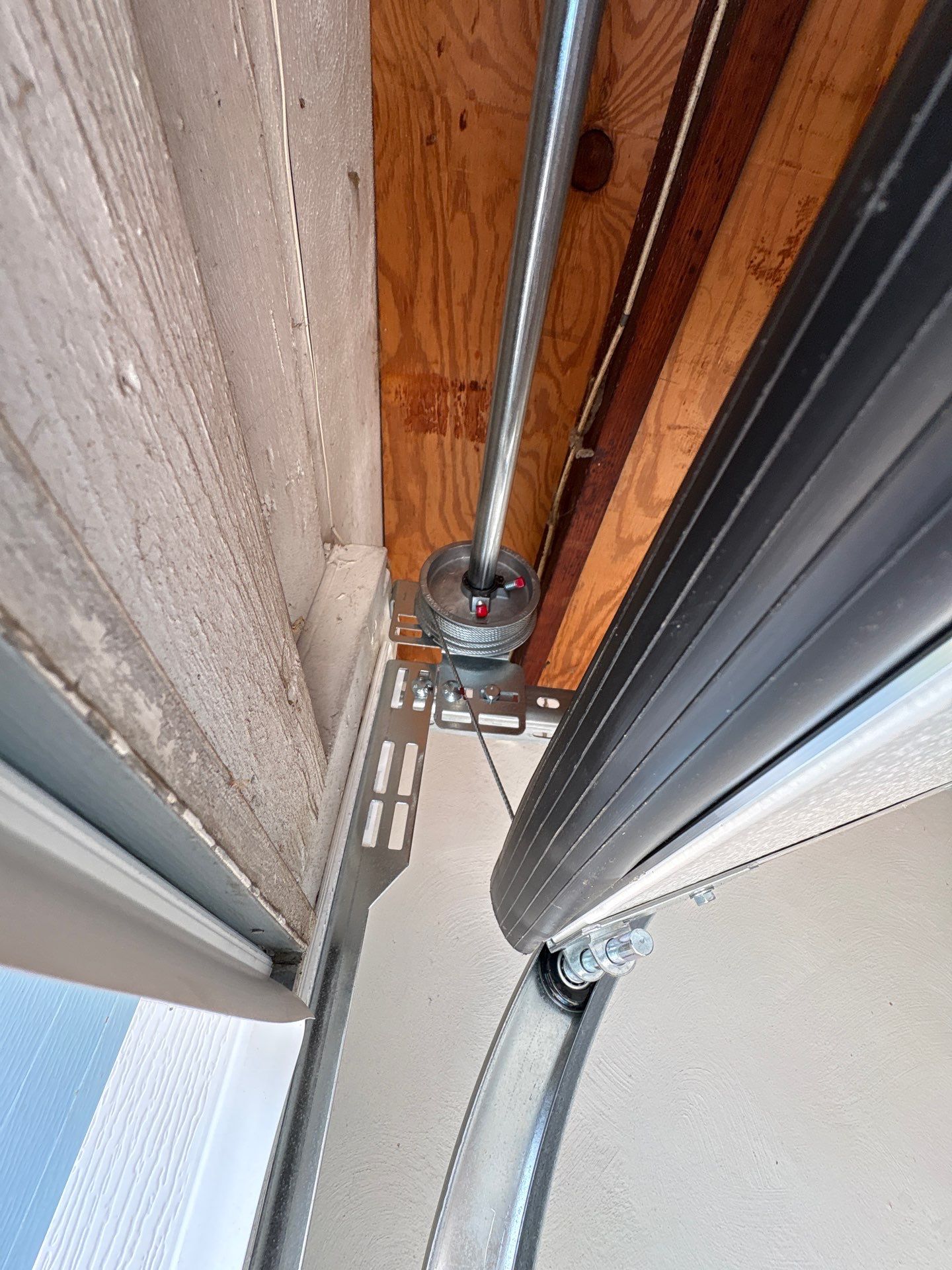 White Sectional Garage Door Installation in North Canton by Ohio Garage Door Repair