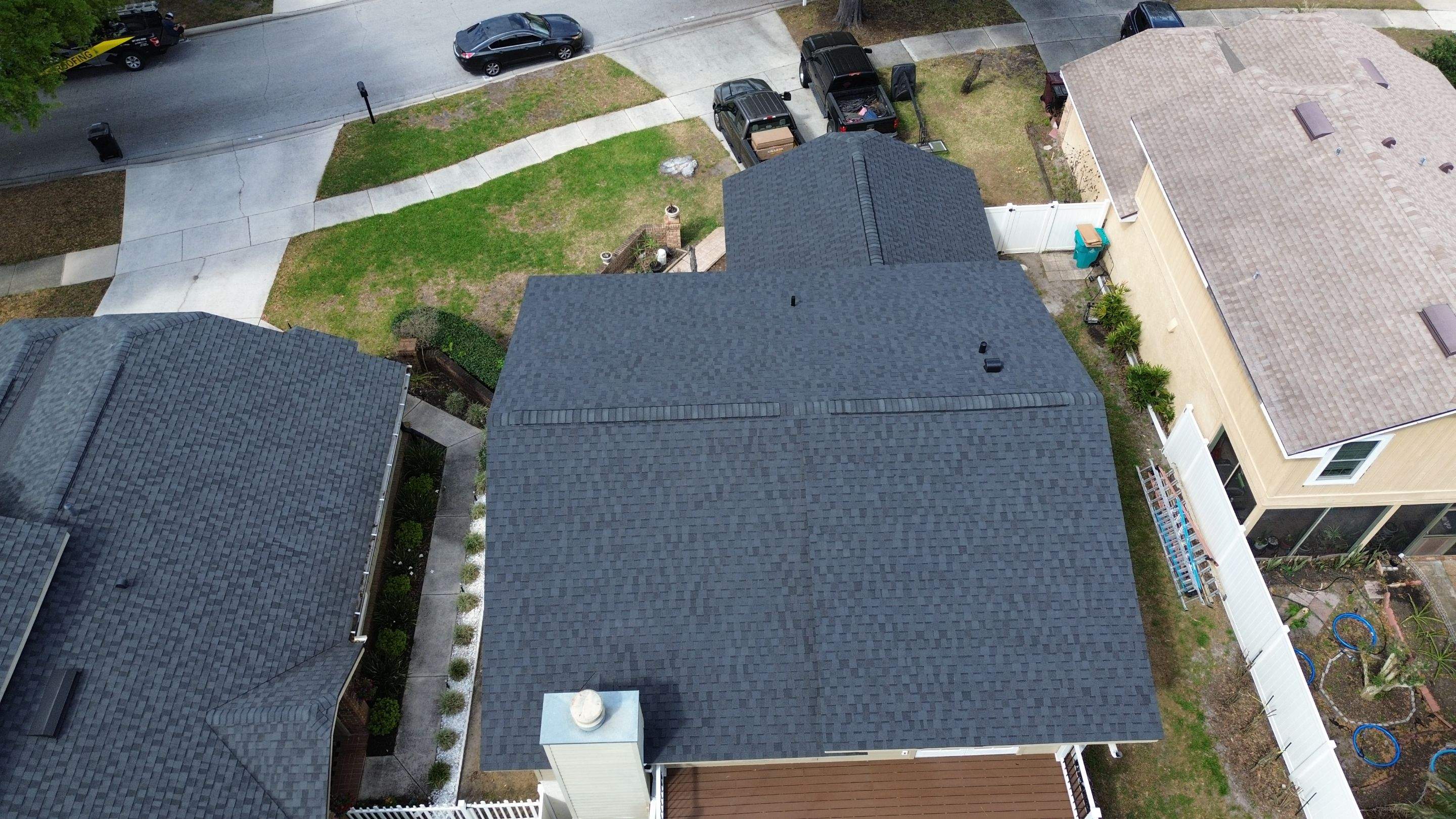 Shingle reroof in Orlando FL by Gold Key Roofing