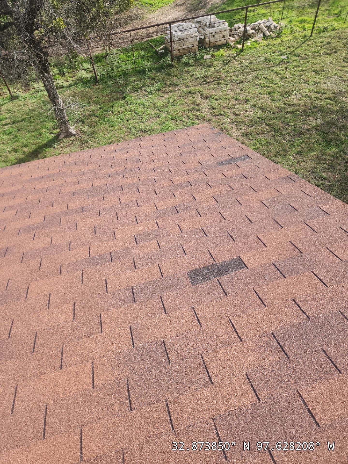 Project in Weatherford by Lonestar Roofing and Restoration LLC.