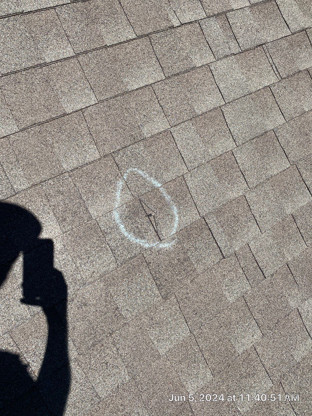 Hail inspection in Bartlesville by Decor Roofing & Restoration
