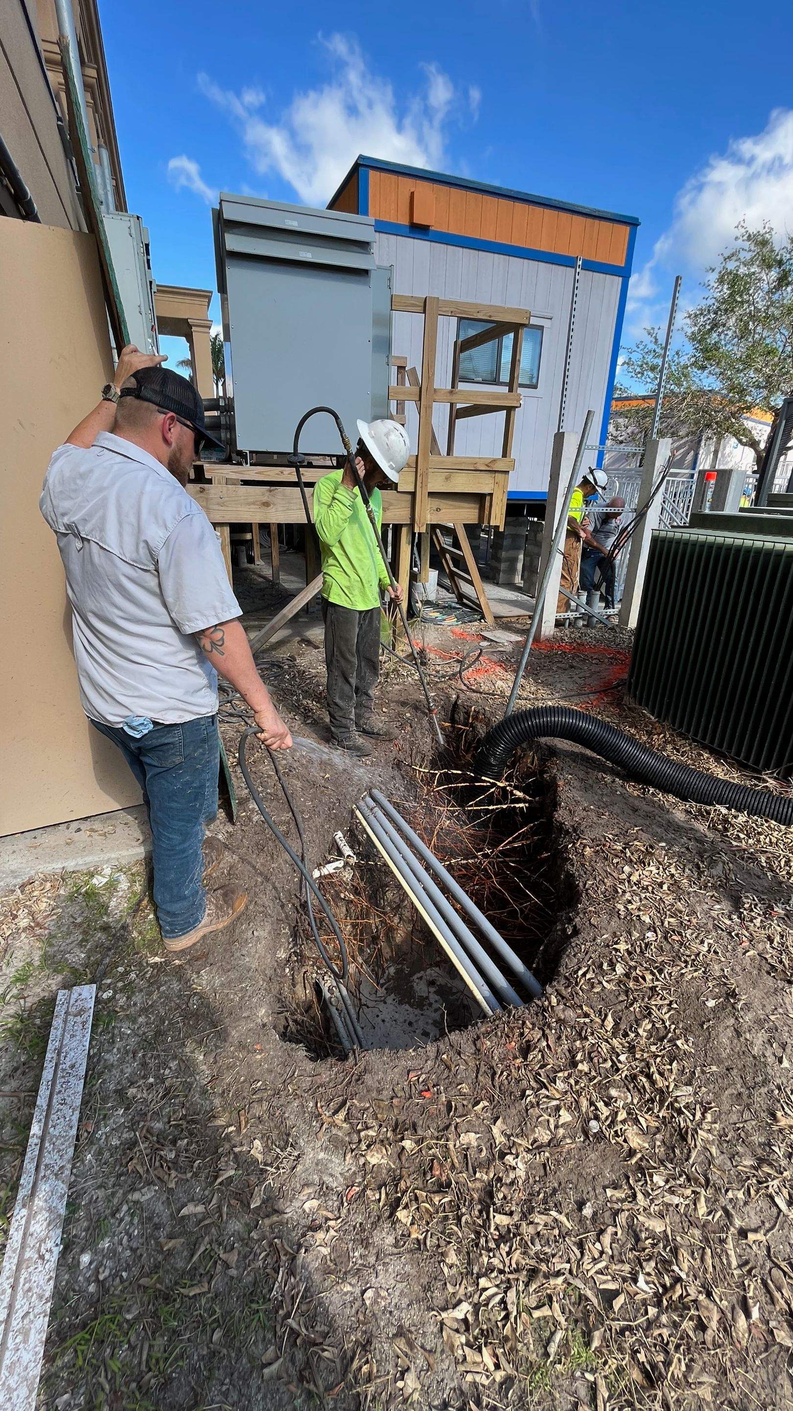 Ritz-Carlton Front Parking Daylighting by Don Mar, Inc. Storm Water Solutions