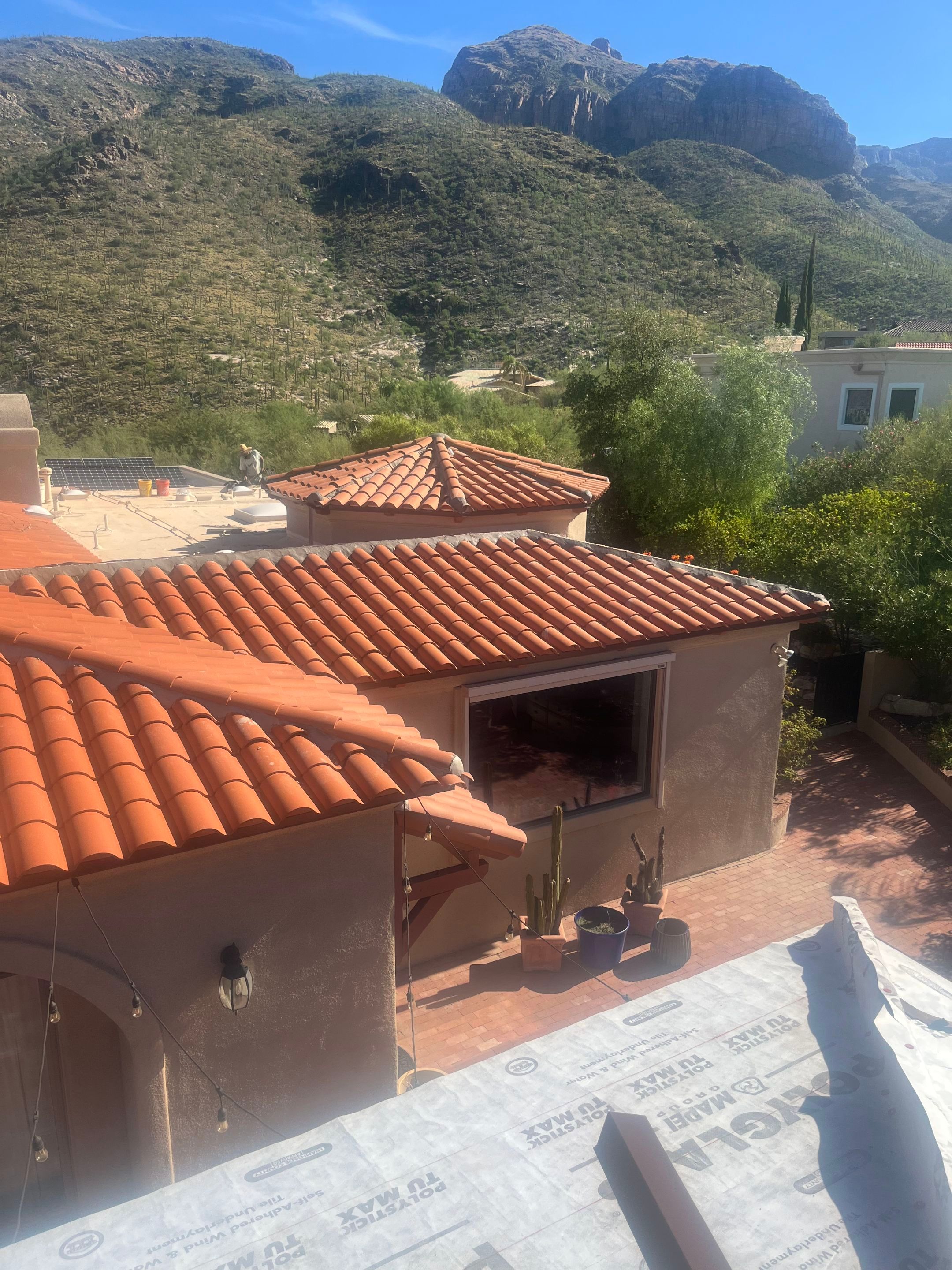 Tucson Tile Roof Restoration 85718 by West Coast Roofing AZ
