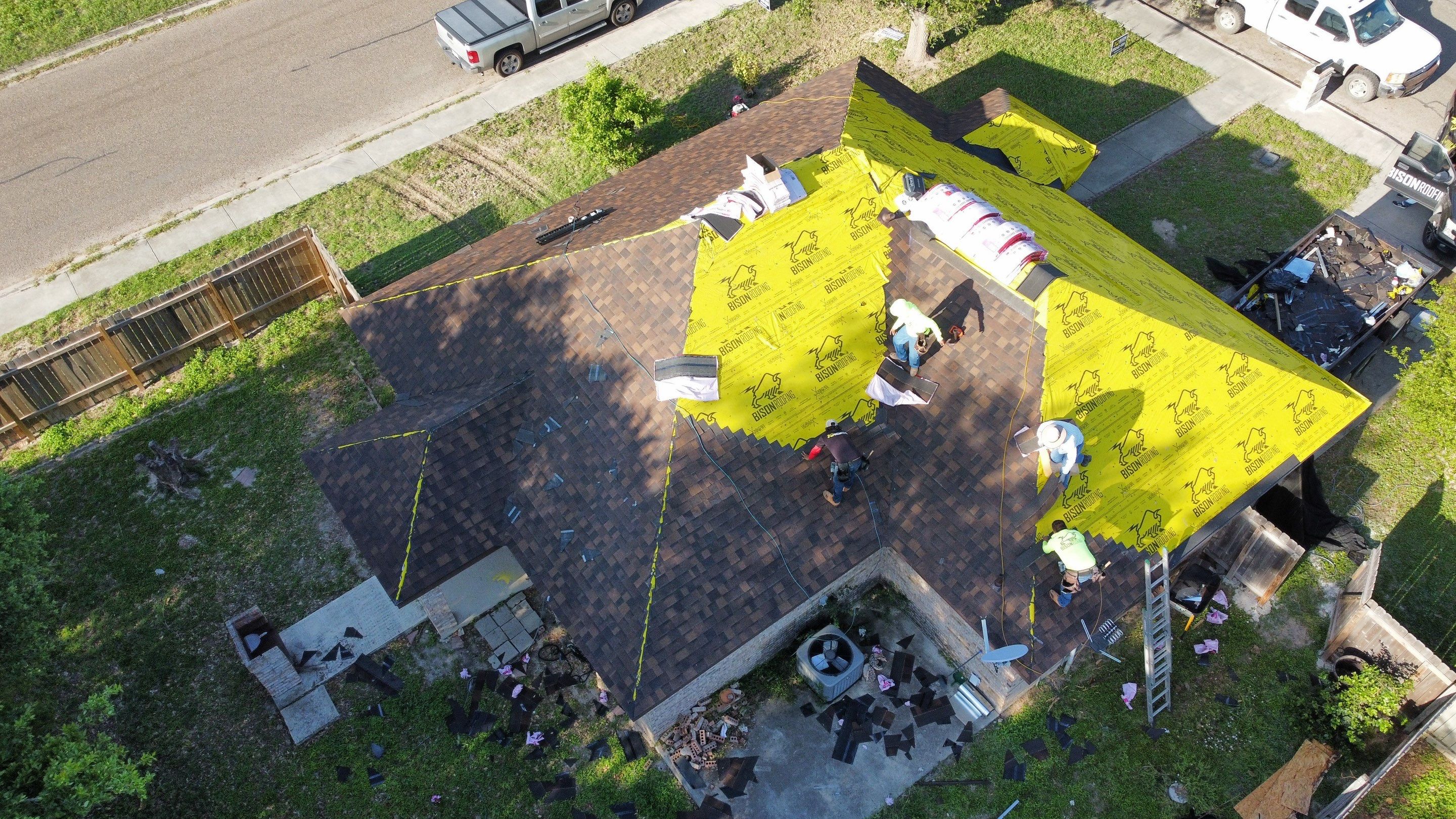 Project in San Juan by Bison Roofing  