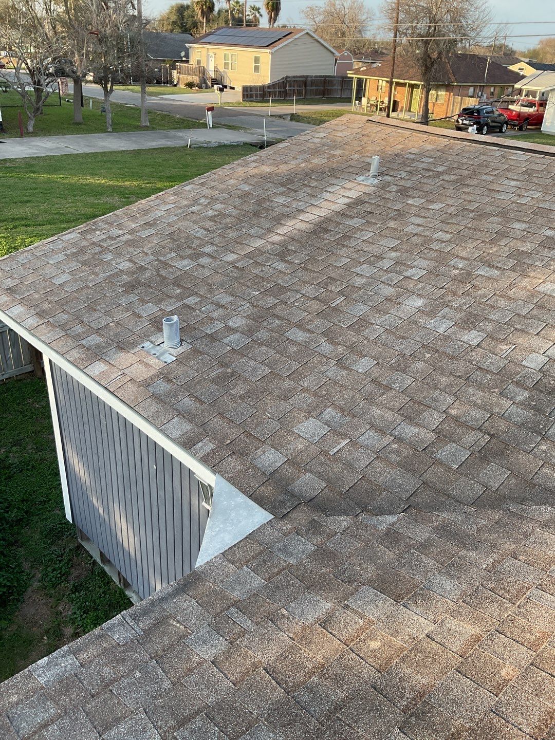 Residential Roofing Installation using GAF Natural Shadow by Lighthouse Roofing