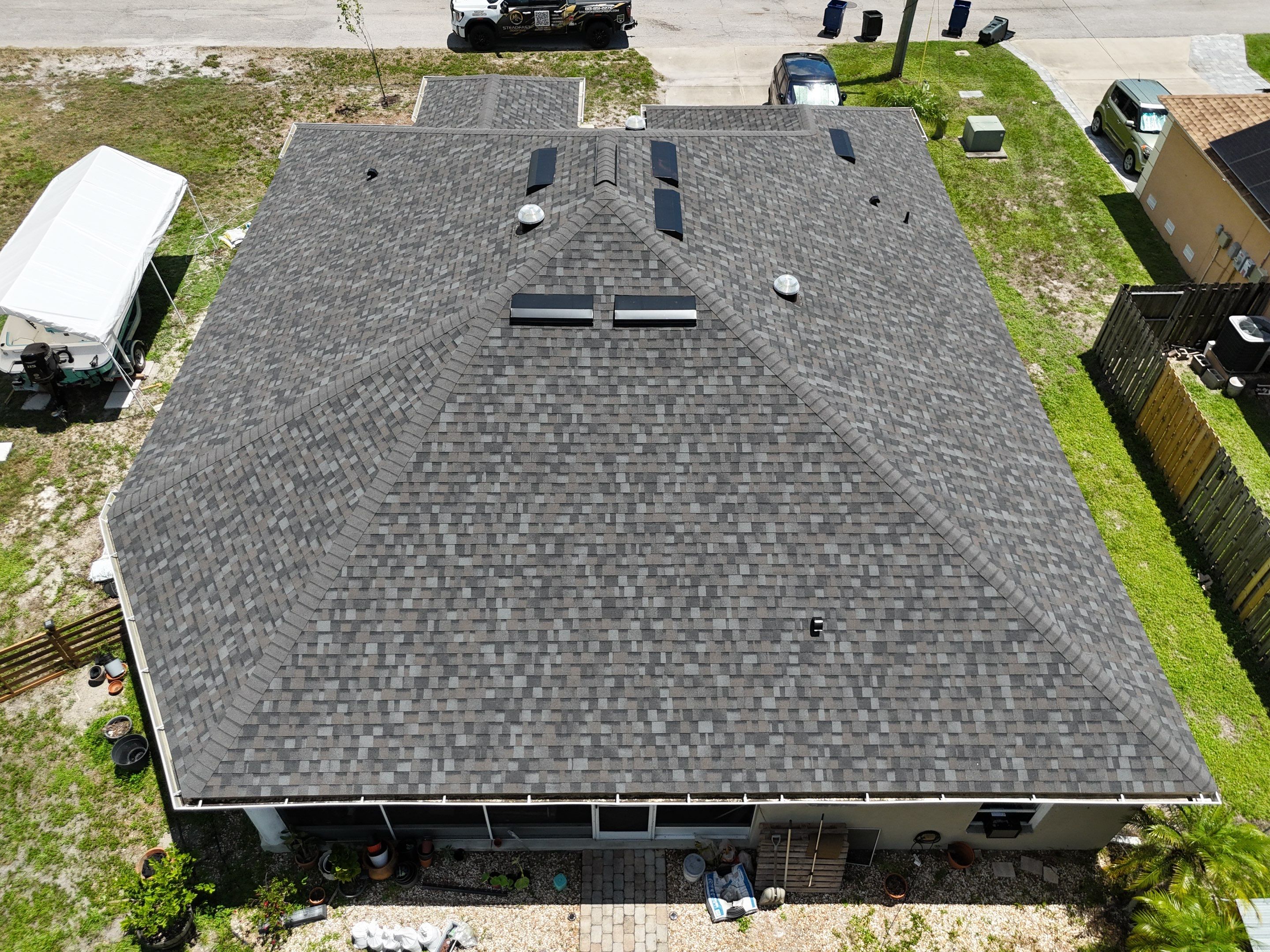 Roof Replacement in Bradenton, FL. by Steadfast Roofing