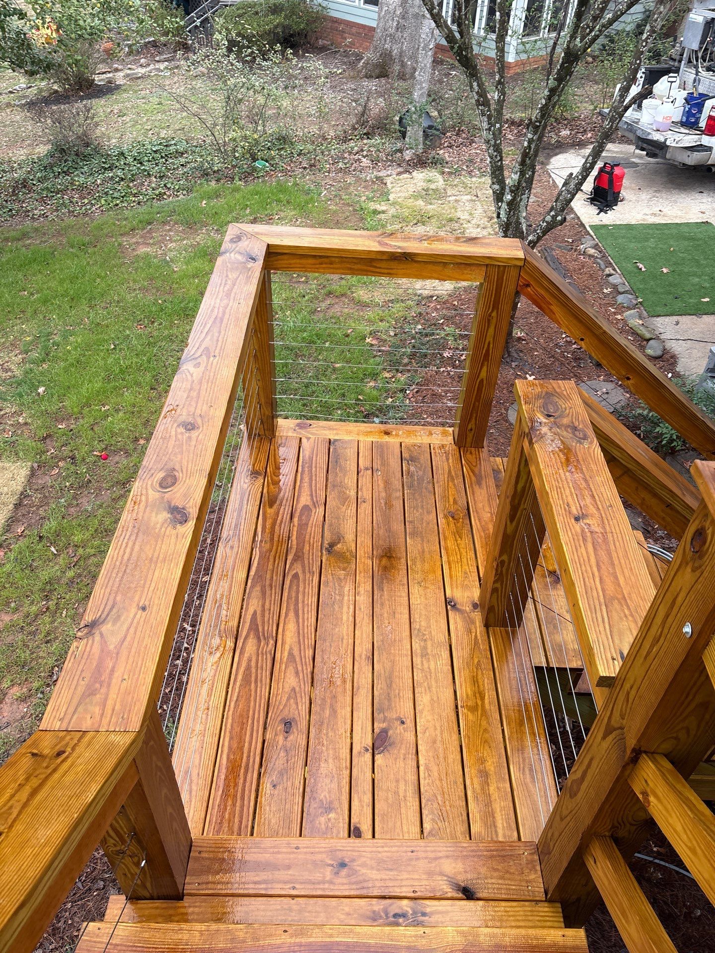 Deck using Wood Sealant by DuraSeal